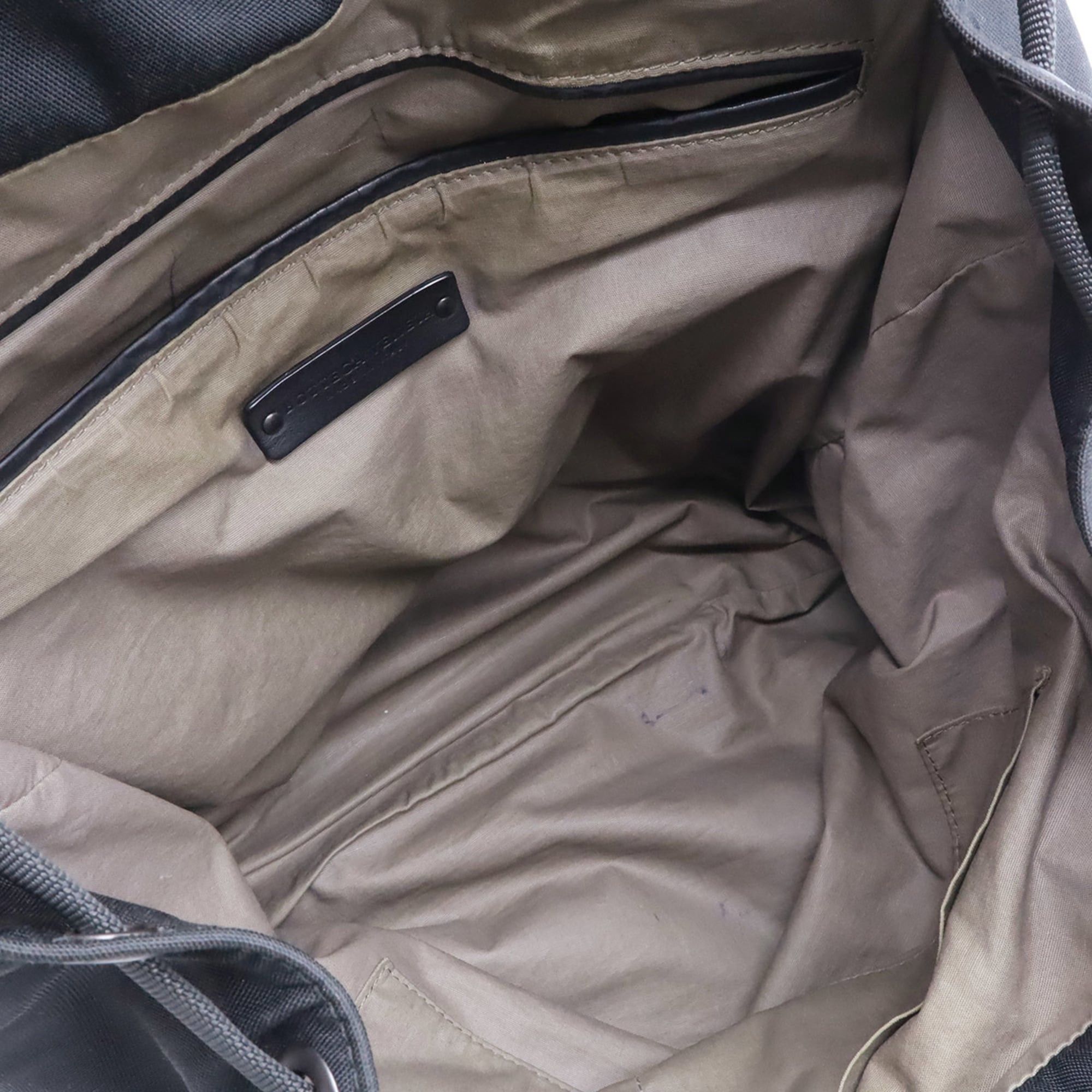 Bottega Veneta Bottega Veneta Intrecciato Backpack Rucksack Nylon Leather Black 409595 Size ONE SIZE - 8 Thumbnail