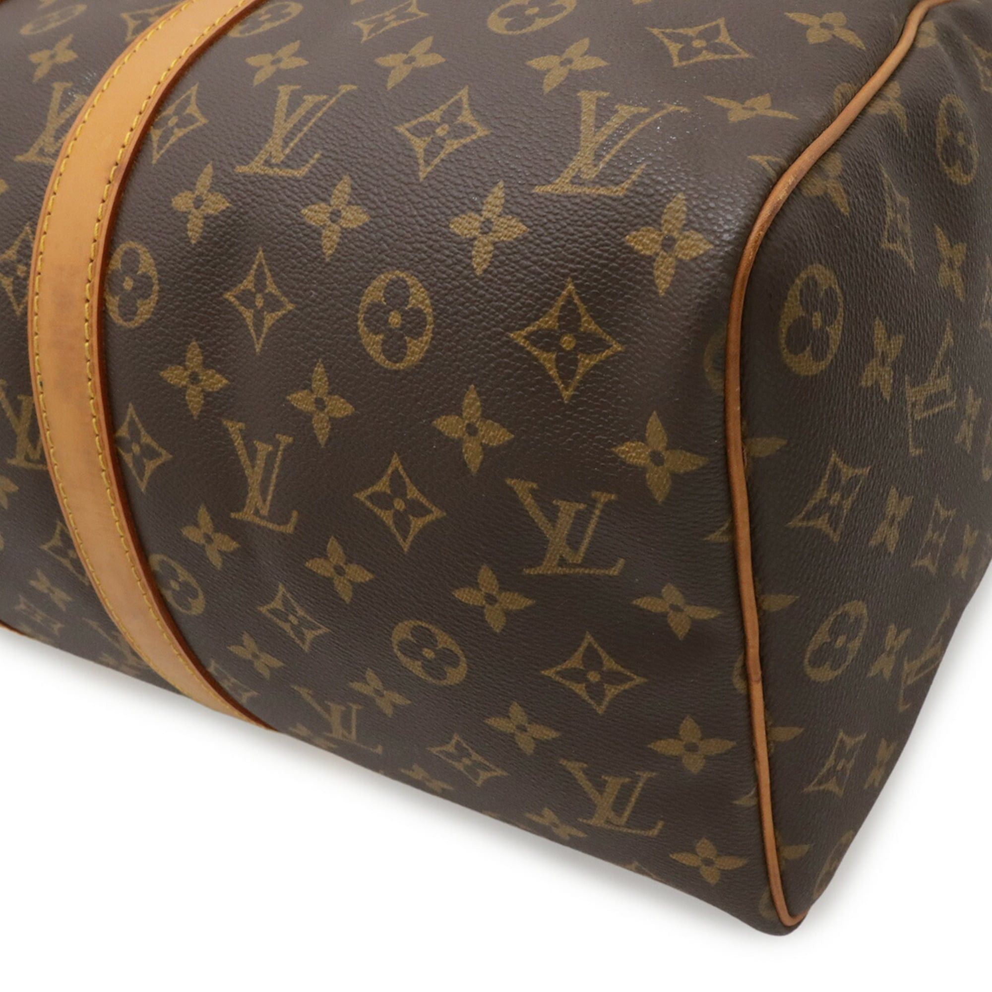 Louis Vuitton Louis Vuitton Monogram Keepall 45 Boston Bag Handbag Travel M41428 Size ONE SIZE - 4 Thumbnail