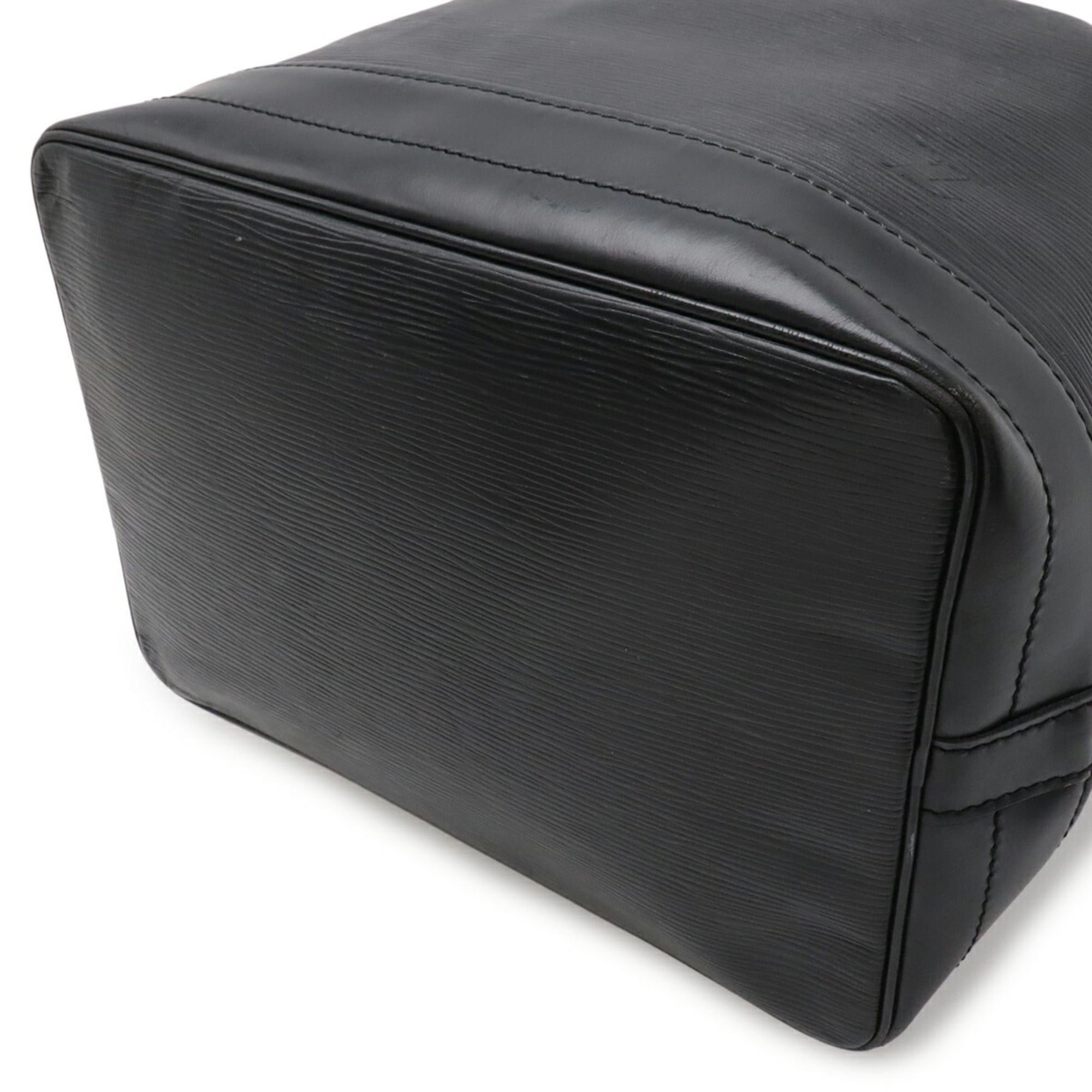 Louis Vuitton Louis Vuitton Epi Noe Shoulder Bag Noir Black M59002 Size ONE SIZE - 4 Thumbnail