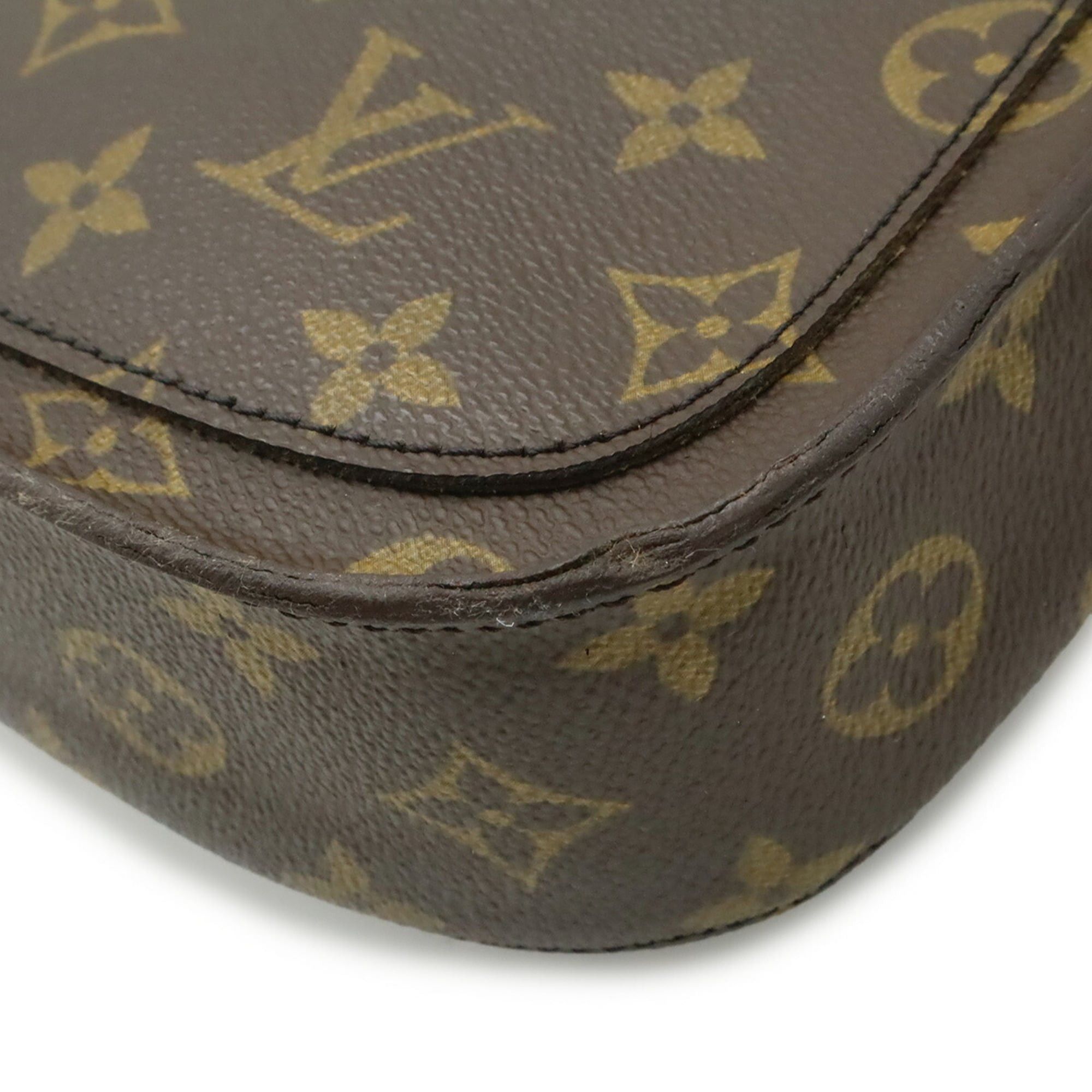 Louis Vuitton Louis Vuitton Monogram Saint Cloud MM 18 Shoulder Bag Pochette M51243 Size ONE SIZE - 4 Thumbnail