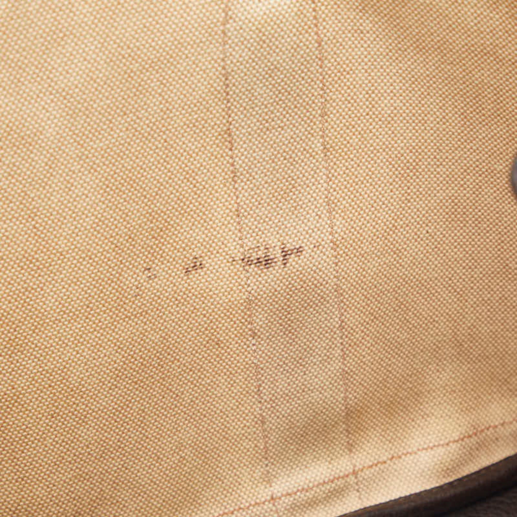 Hermes Hermes Garden Party PM Tote Bag, Marron Brown, Toile H Leather, Canvas, Women's HERMES Size ONE SIZE - 12 Thumbnail