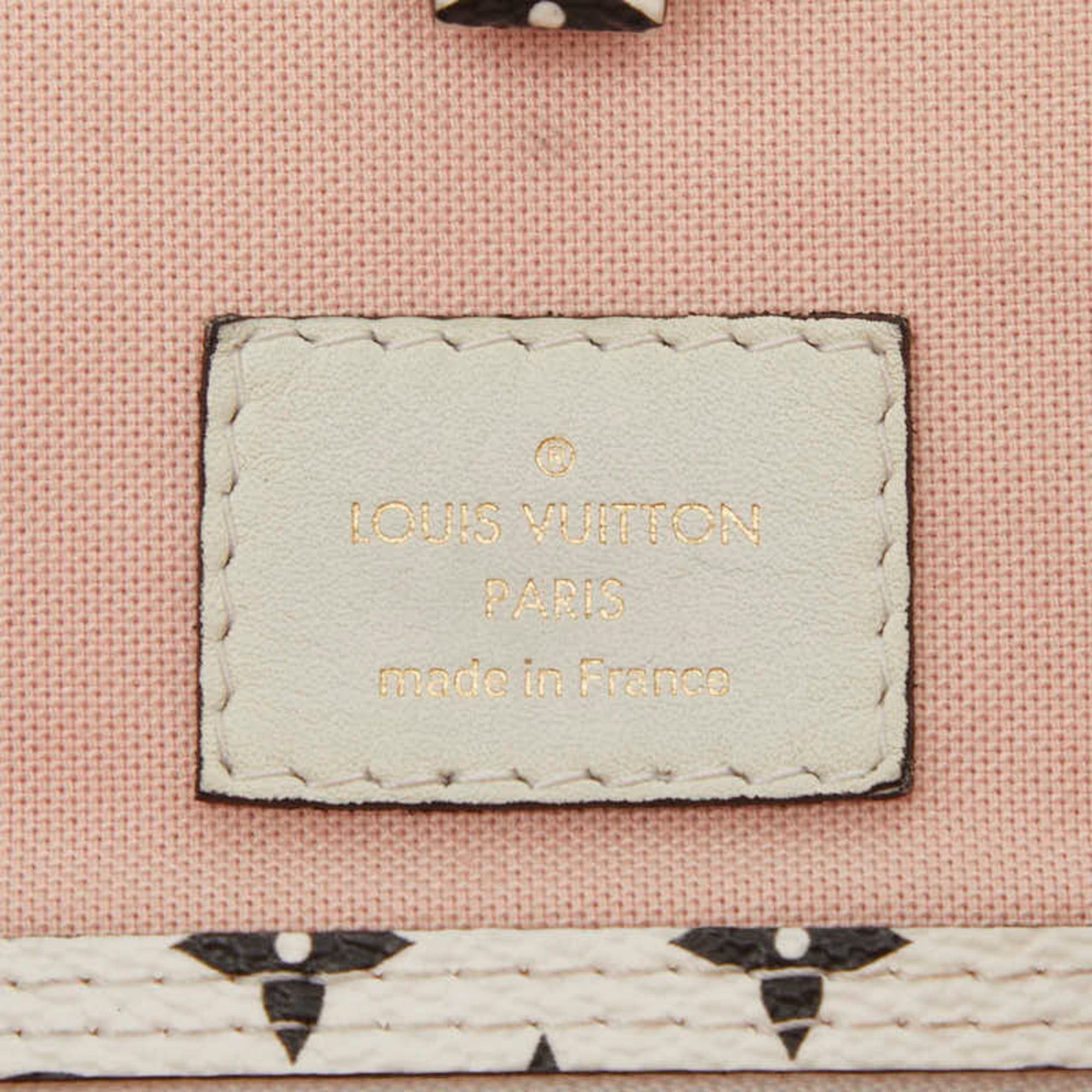 Louis Vuitton Louis Vuitton Monogram Giant Neverfull MM Tote Bag Shoulder M44567 Rouge Red Multicolor Leather Women's LOUIS VUITTON Size ONE SIZE - 12 Thumbnail