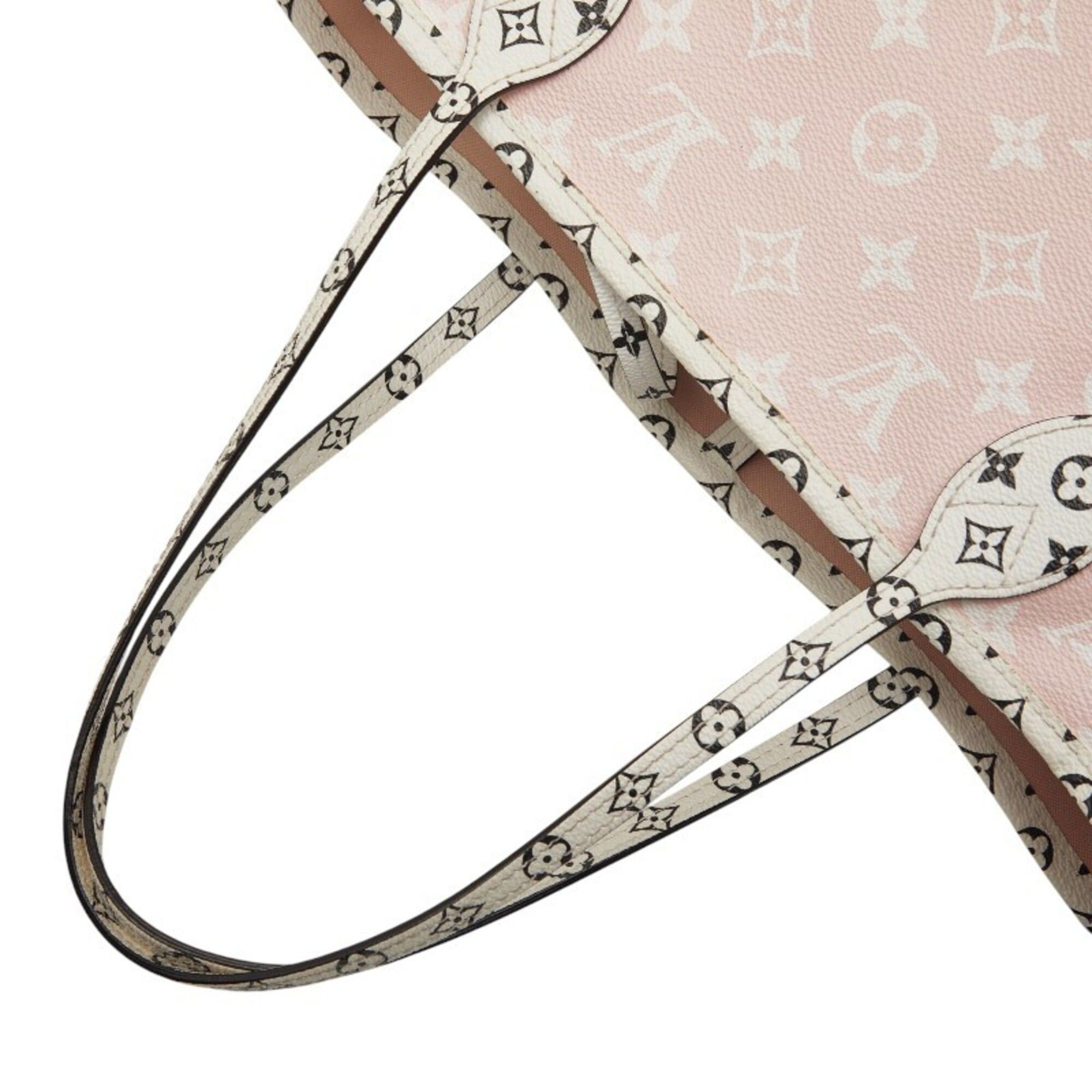 Louis Vuitton Louis Vuitton Monogram Giant Neverfull MM Tote Bag Shoulder M44567 Rouge Red Multicolor Leather Women's LOUIS VUITTON Size ONE SIZE - 9 Thumbnail