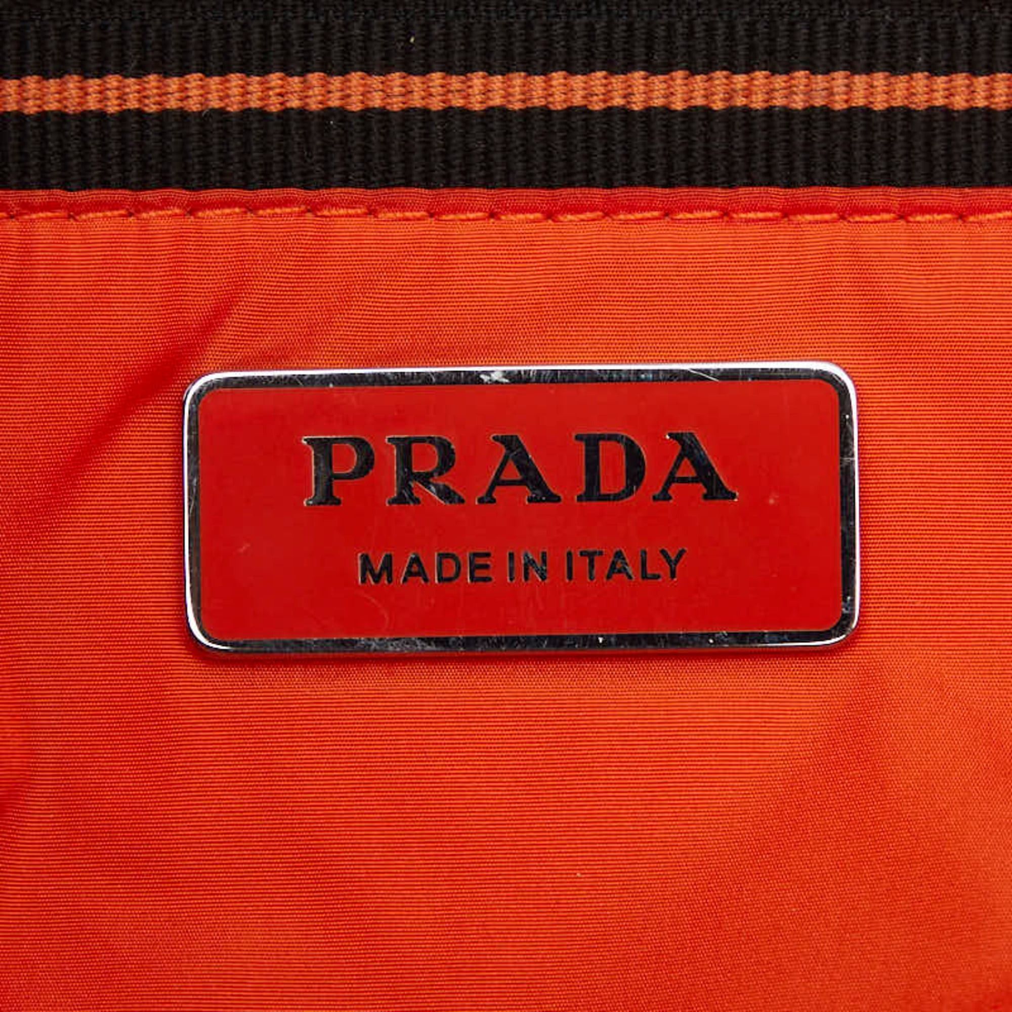 Prada Prada Tote Bag Shoulder Black Leather Women's PRADA Size ONE SIZE - 11 Thumbnail