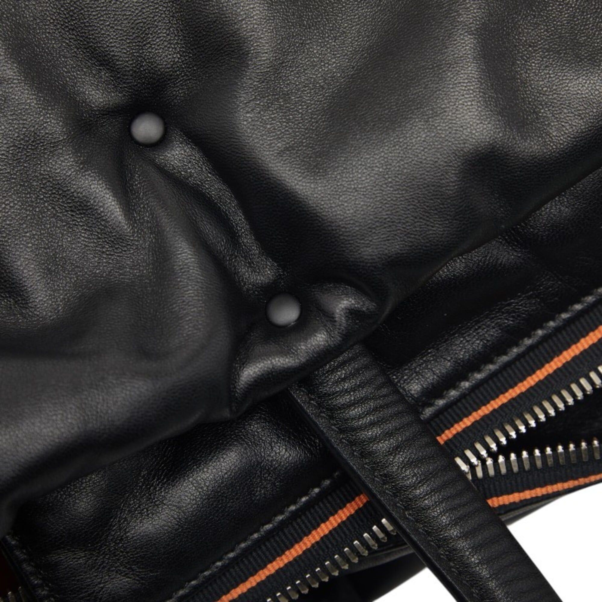 Prada Prada Tote Bag Shoulder Black Leather Women's PRADA Size ONE SIZE - 8 Thumbnail