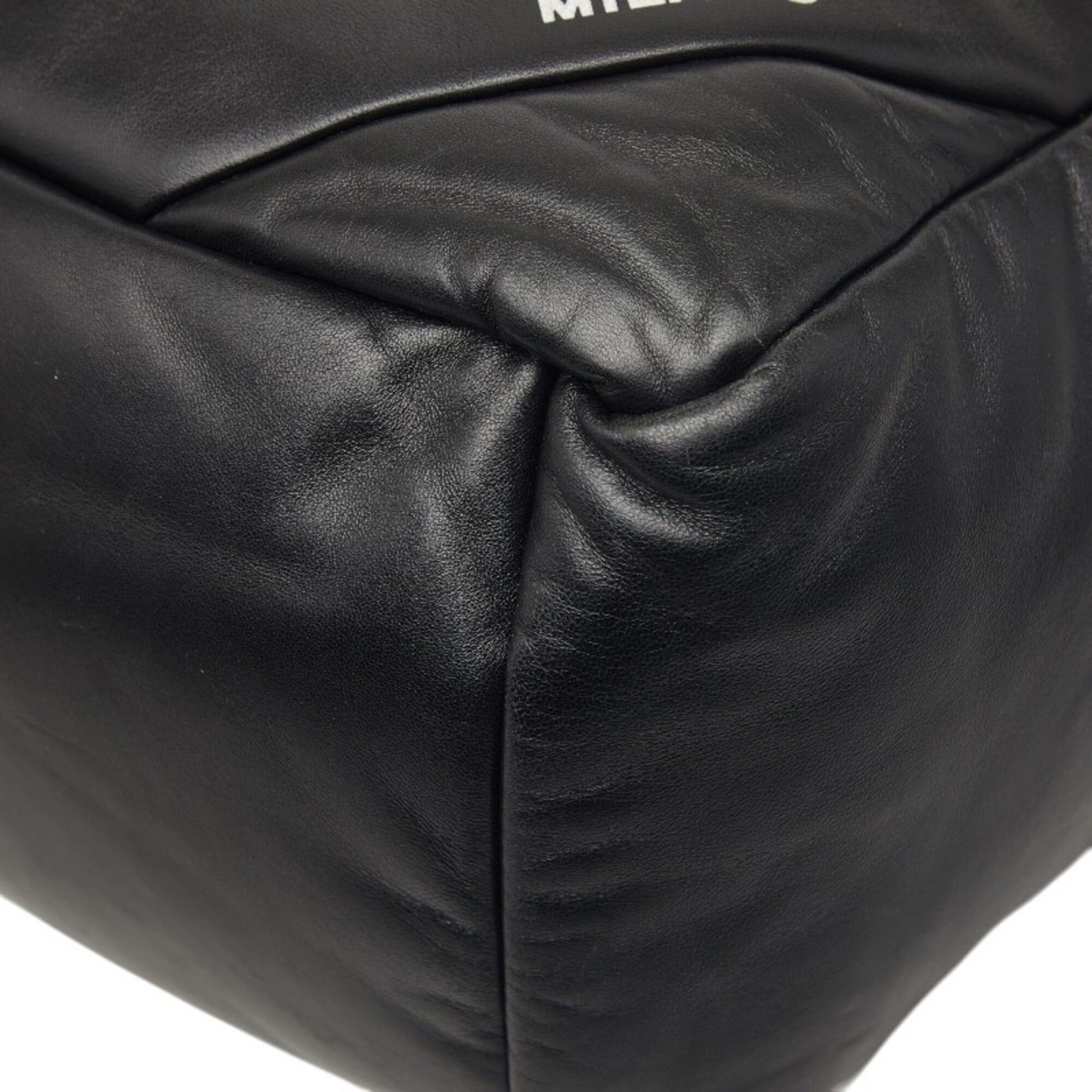 Prada Prada Tote Bag Shoulder Black Leather Women's PRADA Size ONE SIZE - 4 Thumbnail