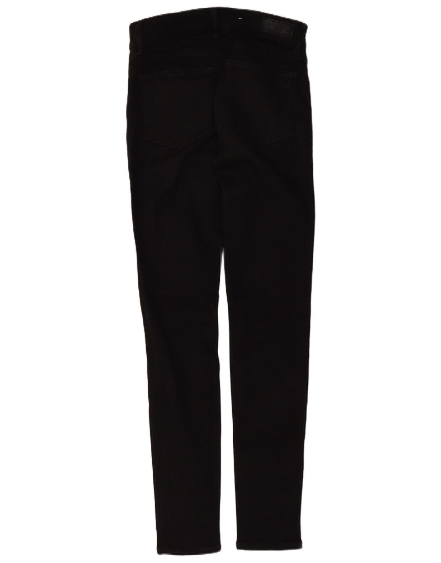 Polo Ralph Lauren Womens Skinny Jeans W25 L29 Black Viscose Size 42" / US 20 - 2 Thumbnail