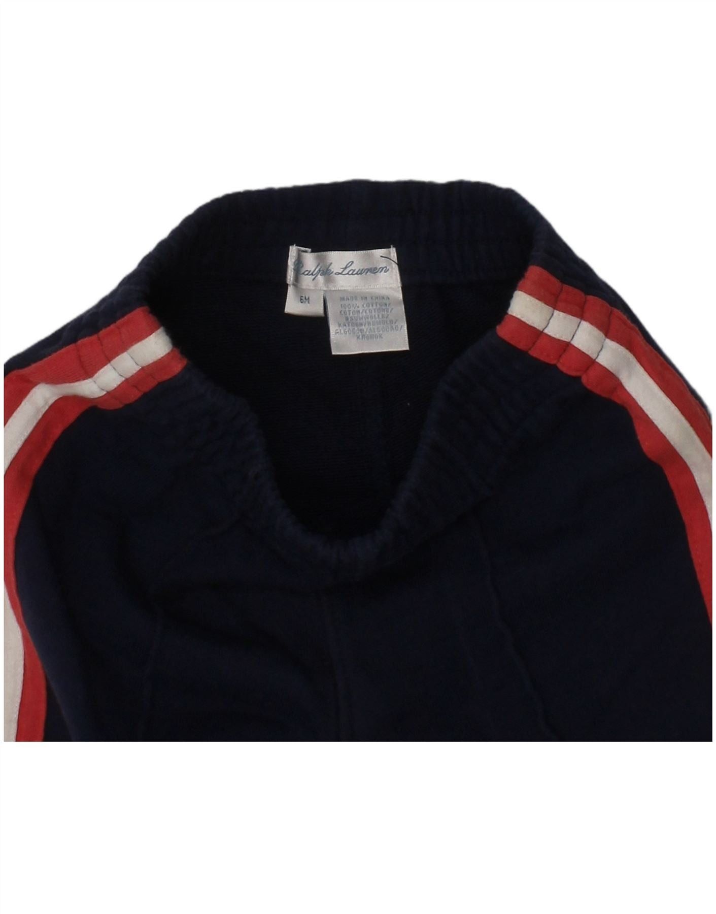 Ralph Lauren Baby Boys Sport Shorts 3-6 Months Navy Blue Striped Sports Size XXS / US 00 / IT 34 - 3 Thumbnail