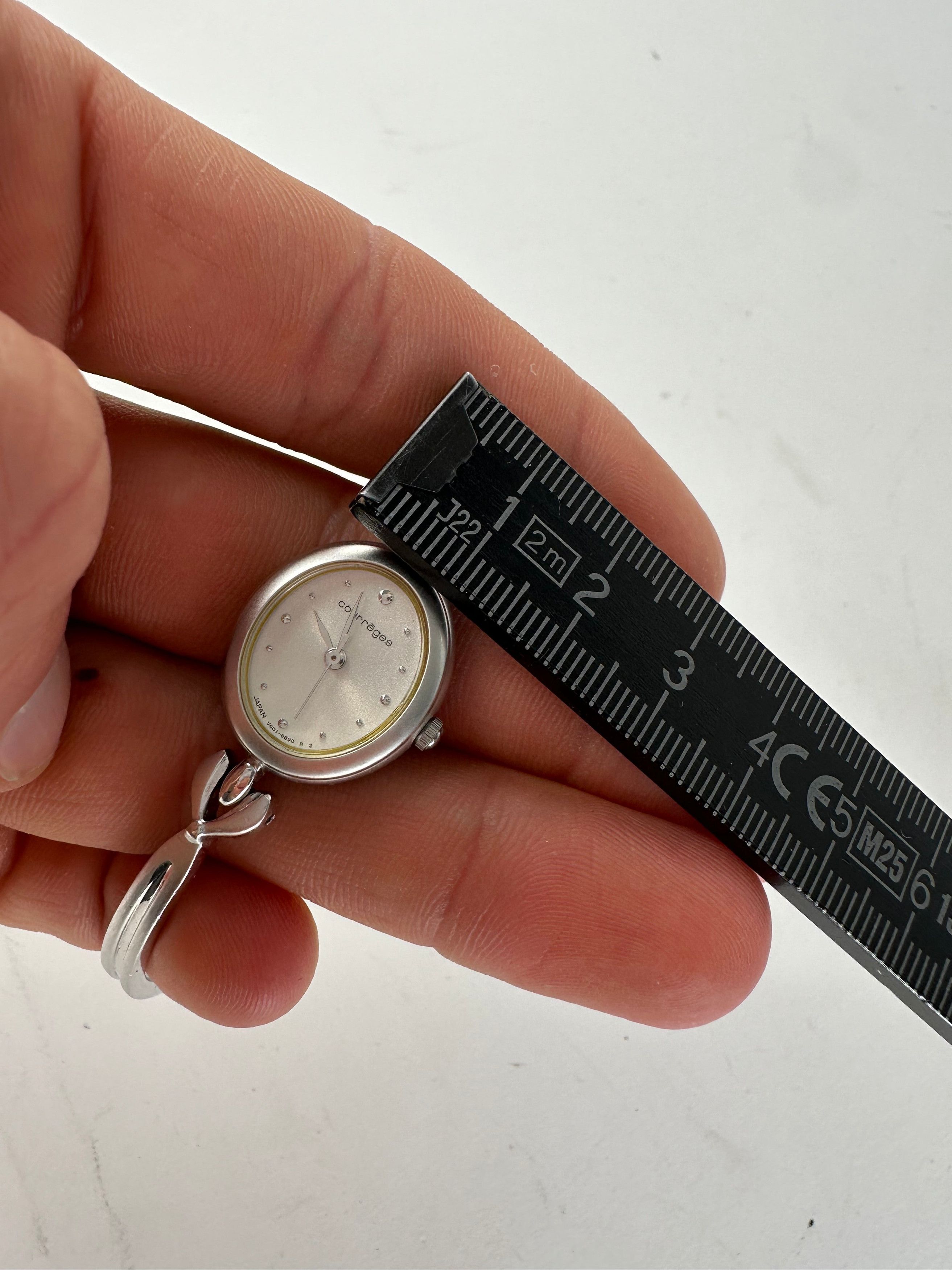 Other Vintage Courreges Steel Quartz Watch Silver Size ONE SIZE - 8 Thumbnail