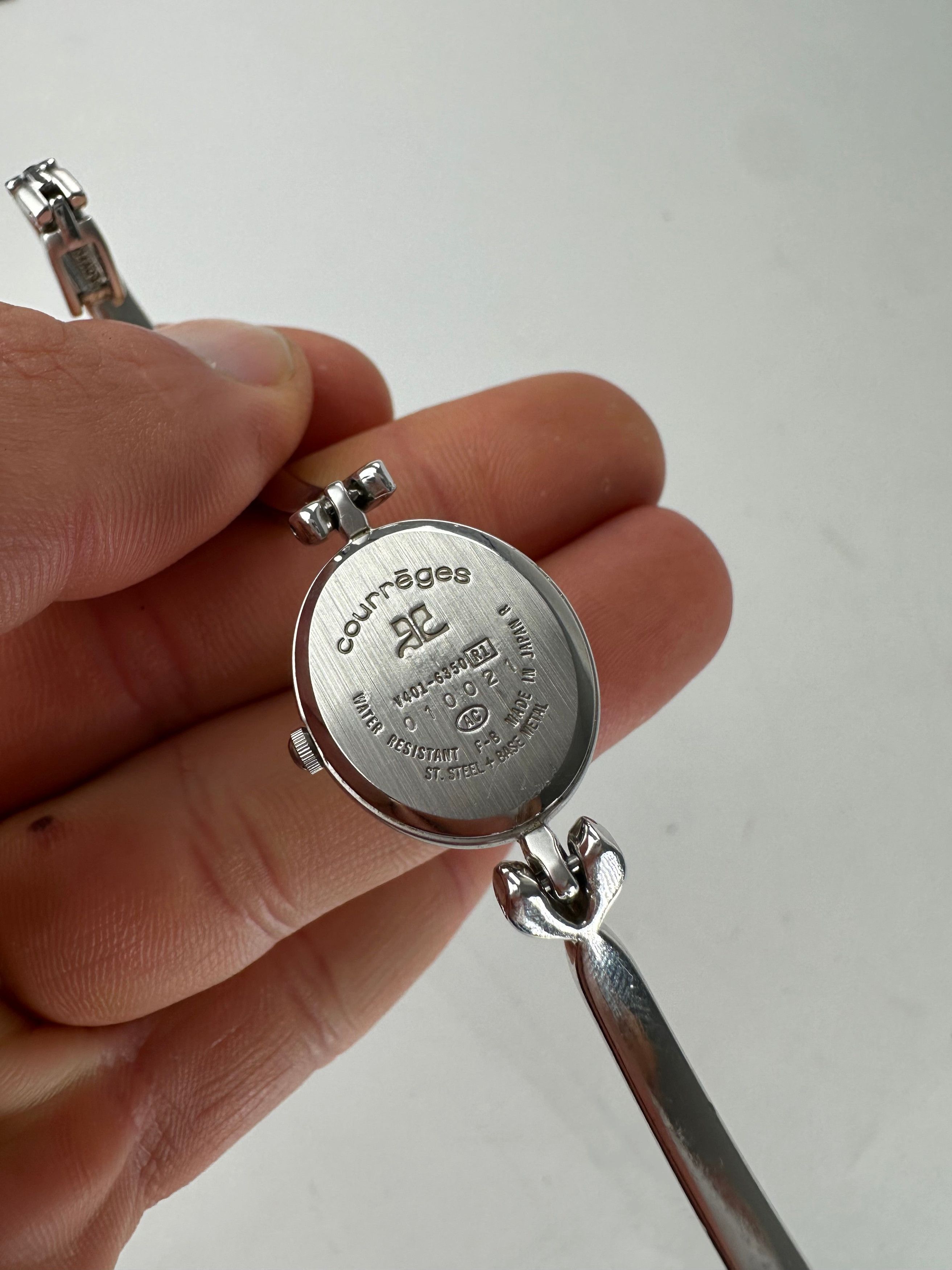 Other Vintage Courreges Steel Quartz Watch Silver Size ONE SIZE - 9 Thumbnail