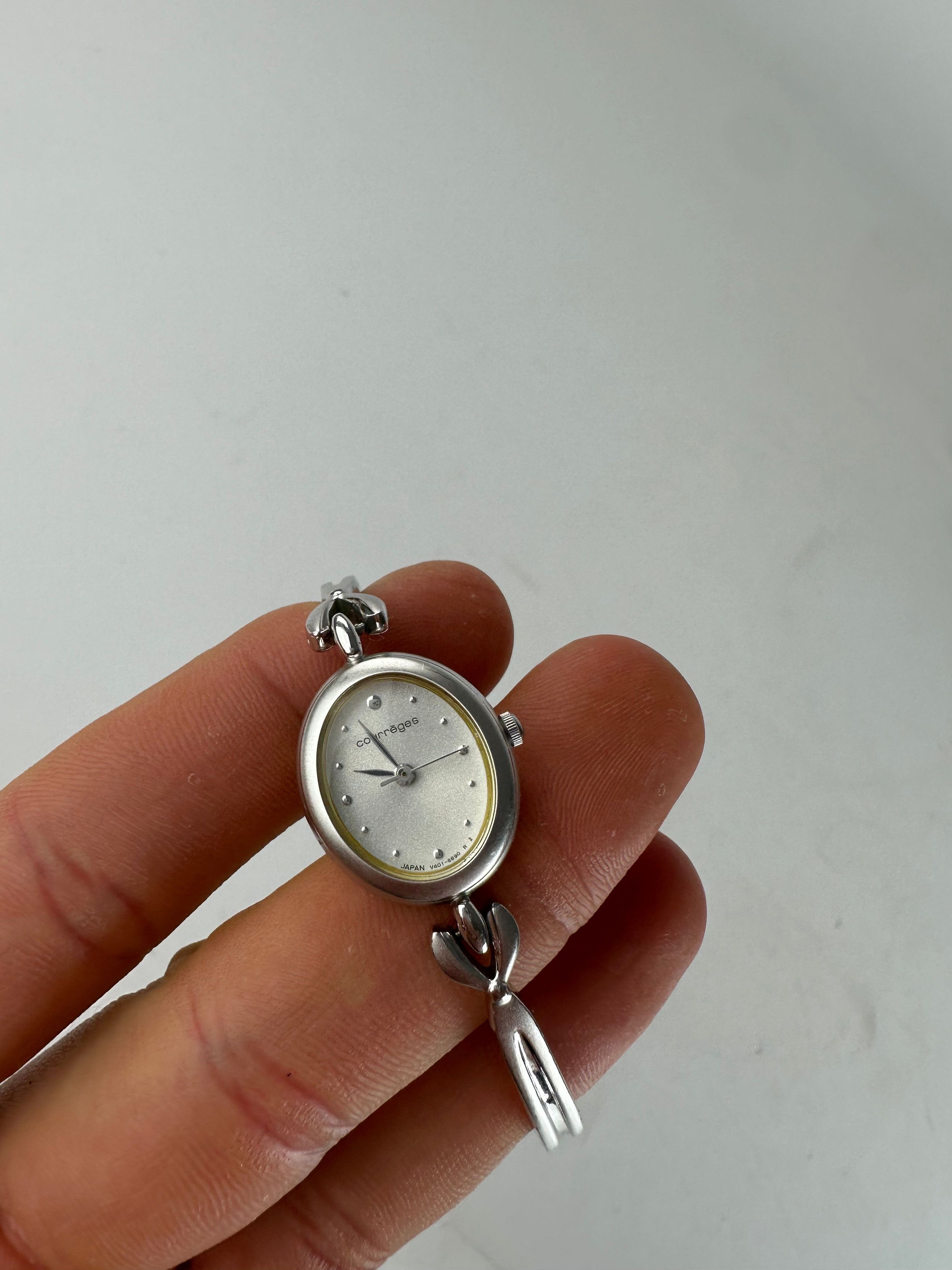 Other Vintage Courreges Steel Quartz Watch Silver Size ONE SIZE - 4 Thumbnail