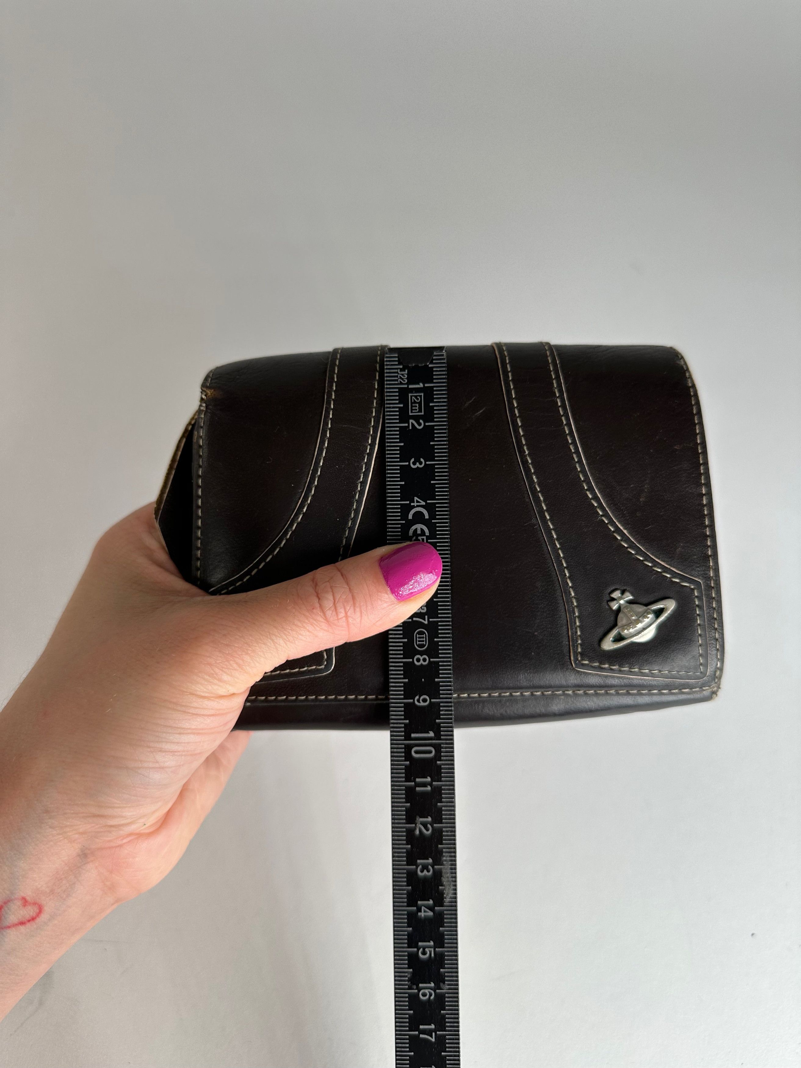 Vivienne Westwood Vintage Leather Wallet Black Size ONE SIZE - 12 Thumbnail