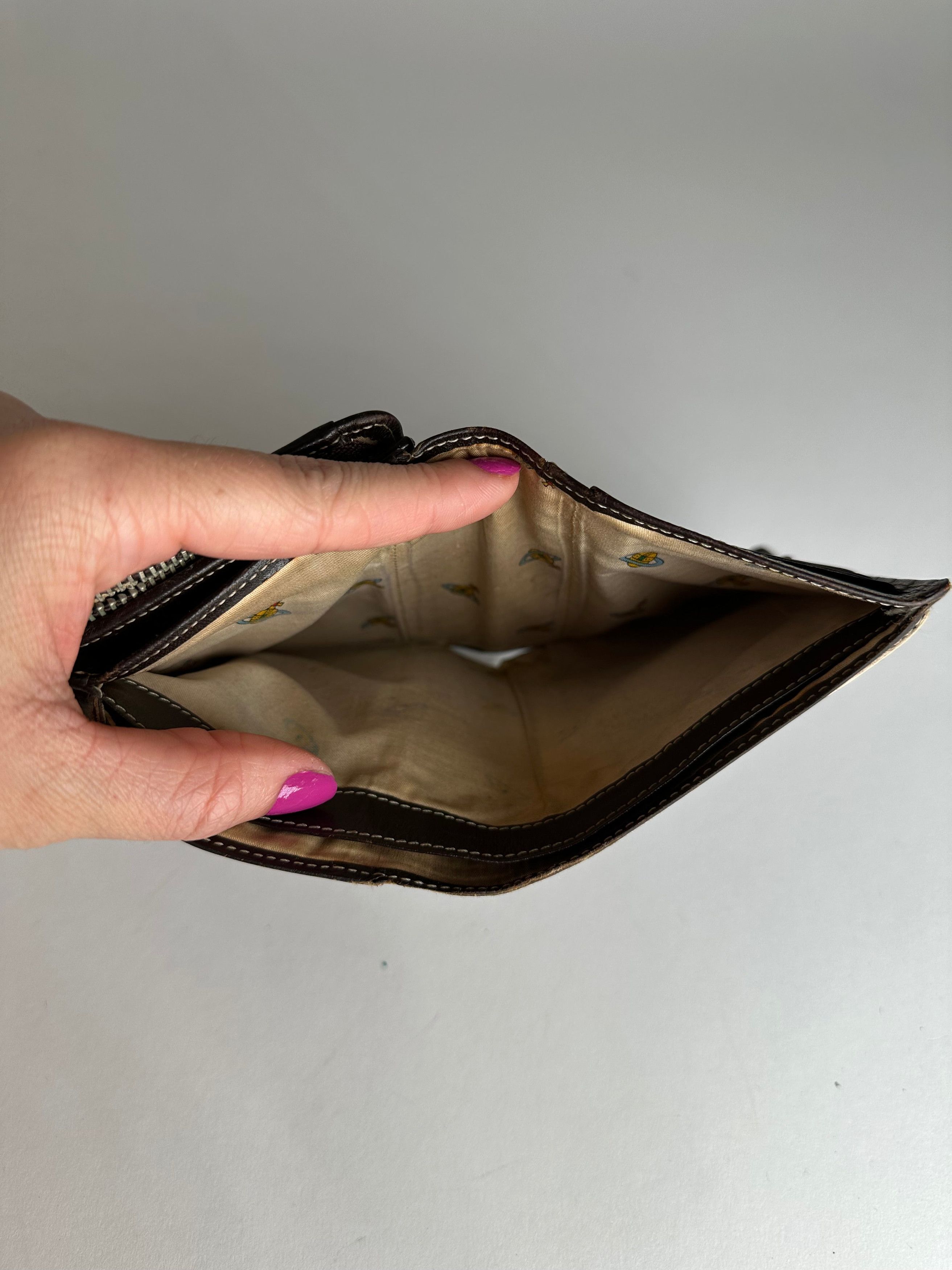 Vivienne Westwood Vintage Leather Wallet Black Size ONE SIZE - 9 Thumbnail