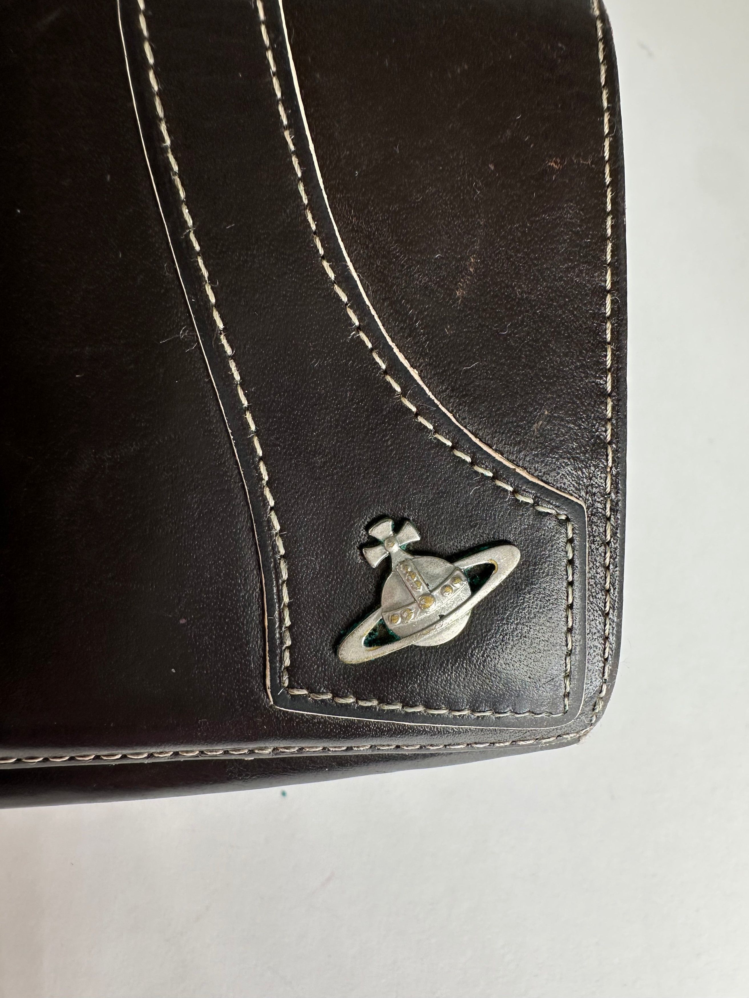 Vivienne Westwood Vintage Leather Wallet Black Size ONE SIZE - 13 Thumbnail