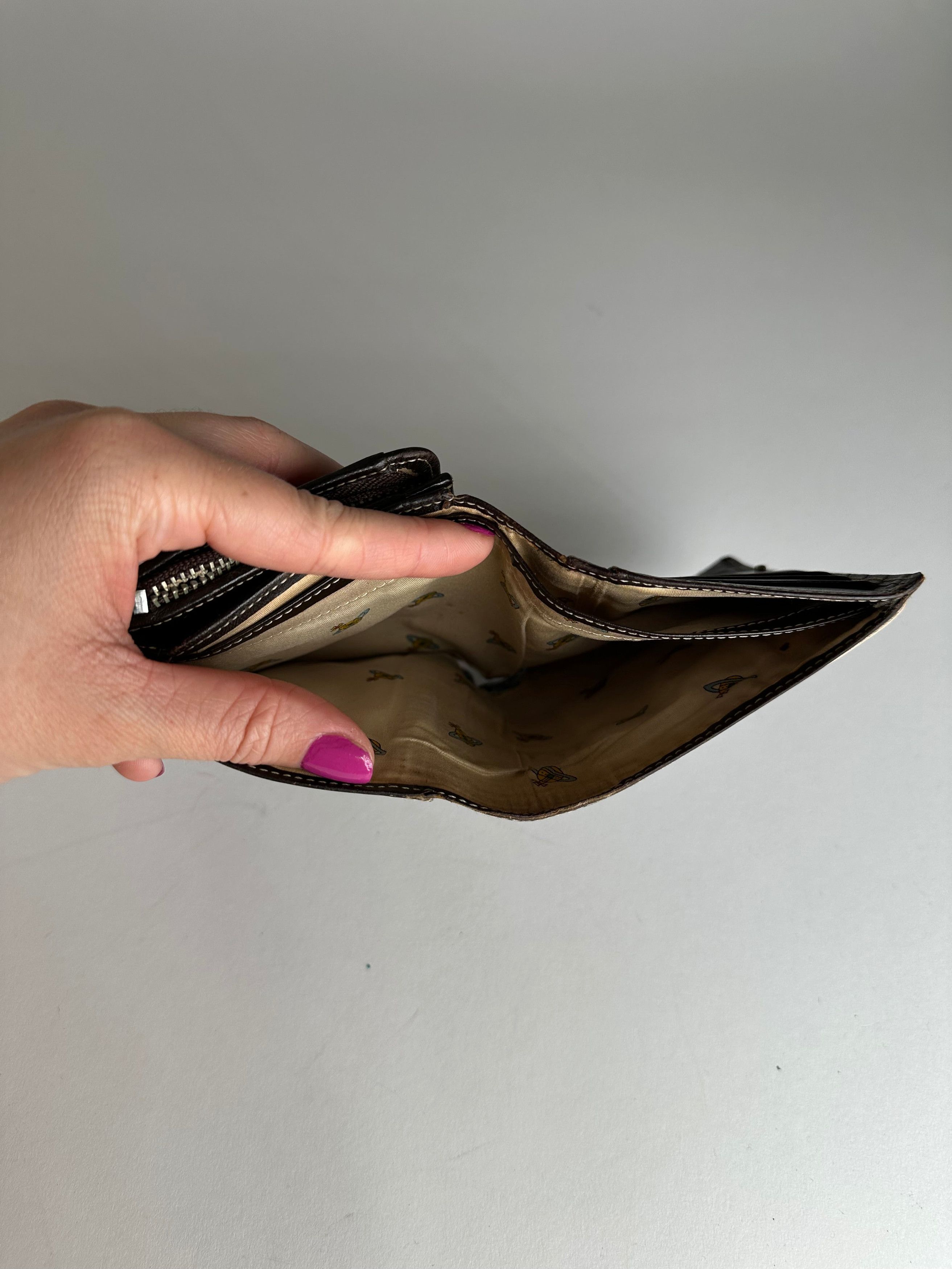 Vivienne Westwood Vintage Leather Wallet Black Size ONE SIZE - 10 Thumbnail