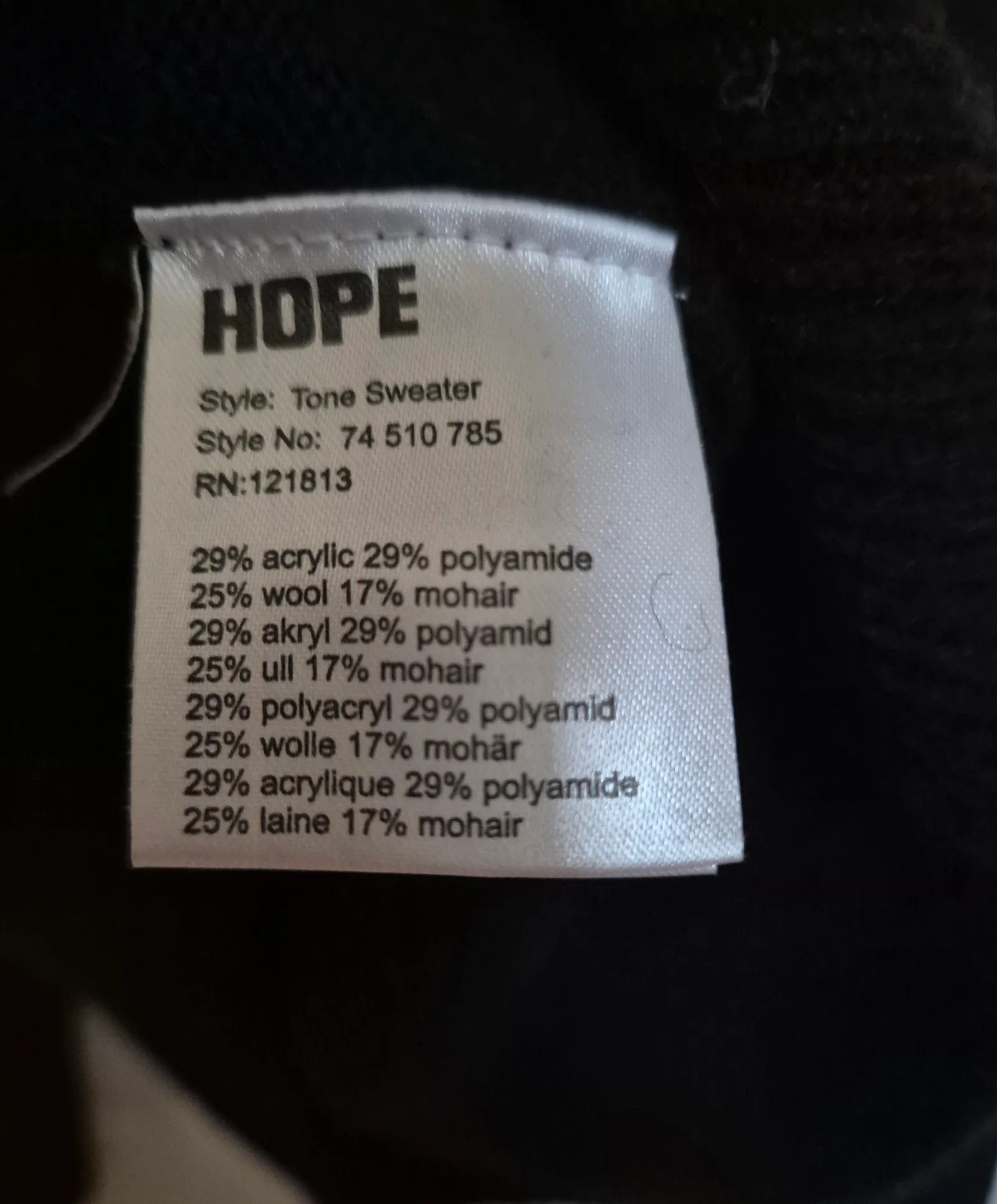Hope Hope Sweater Size XS / US 0-2 / IT 36-38 - 3 Thumbnail