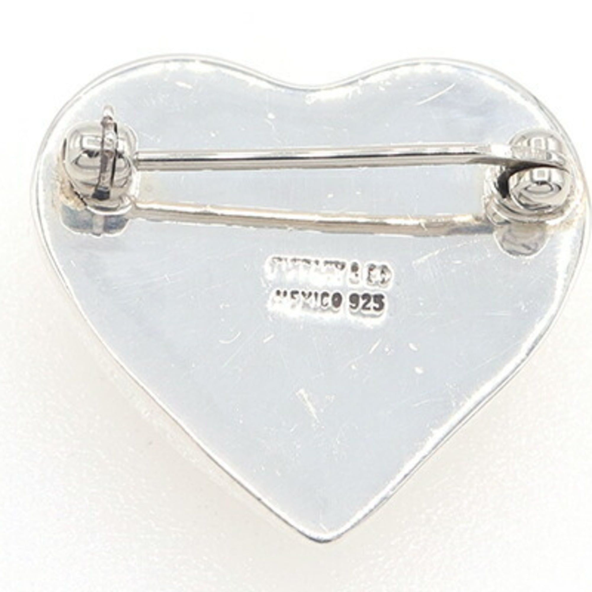 Tiffany & Co. Tiffany & Co. Heart Brooch, Sterling Silver 925, Pin Women's. Size ONE SIZE - 2 Thumbnail