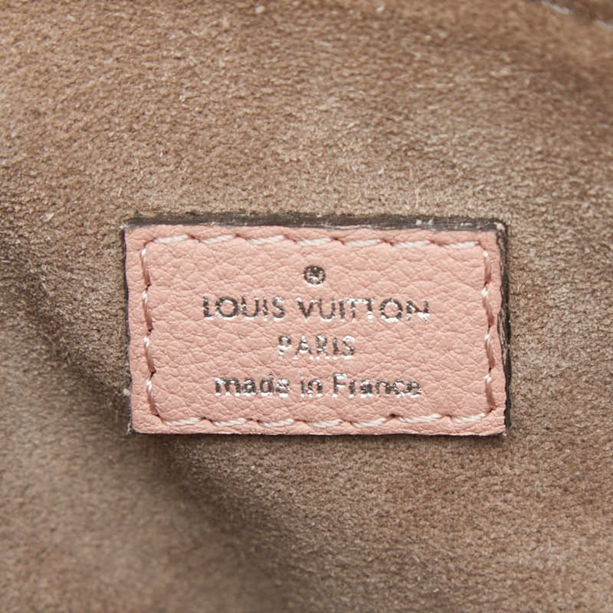 Louis Vuitton Louis Vuitton Parnasséa Nano Lockit Mini Handbag Shoulder Bag 2WAY M61256 Magnolia Pink Leather Women's LOUIS VUITTON Size ONE SIZE - 9 Thumbnail