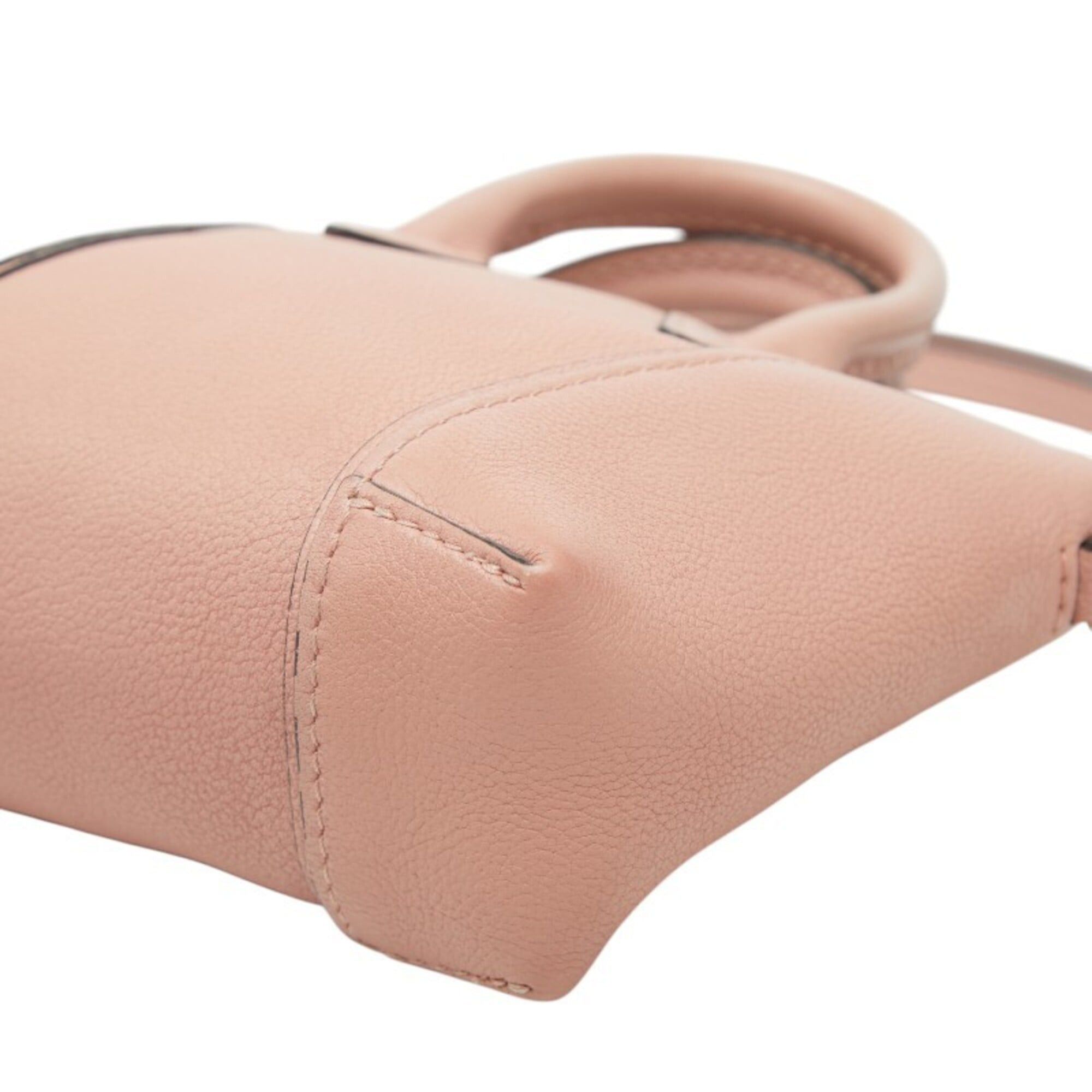 Louis Vuitton Louis Vuitton Parnasséa Nano Lockit Mini Handbag Shoulder Bag 2WAY M61256 Magnolia Pink Leather Women's LOUIS VUITTON Size ONE SIZE - 4 Thumbnail