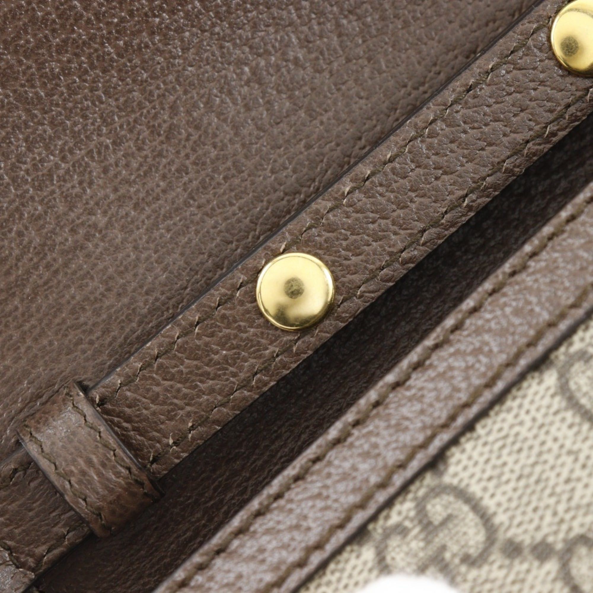 Gucci Gucci Ophidia Shoulder Bag, Sherry Line Mini Chain 696180, GG Supreme Canvas, Brown, 2-way, Flap, Women's. Size ONE SIZE - 8 Thumbnail