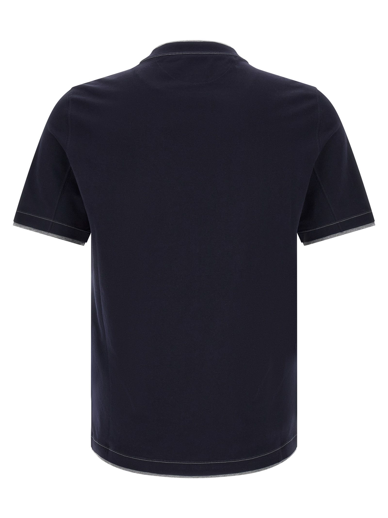 Brunello Cucinelli Double Layer T-Shirt Size US XS / EU 42 / 0 - 2 Thumbnail