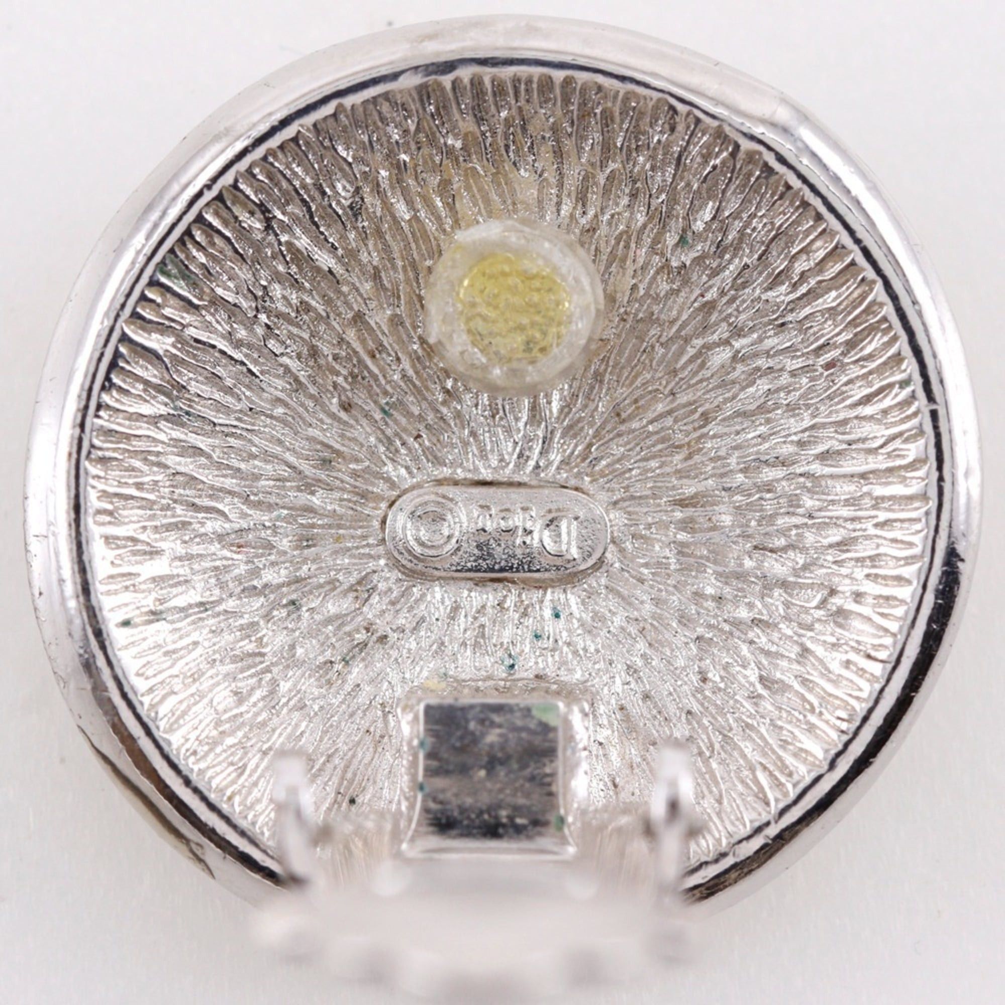 Dior Christian Dior Trotter Earrings, Metal, Silver, Approx. 10.6g, Women's. Size ONE SIZE - 7 Thumbnail