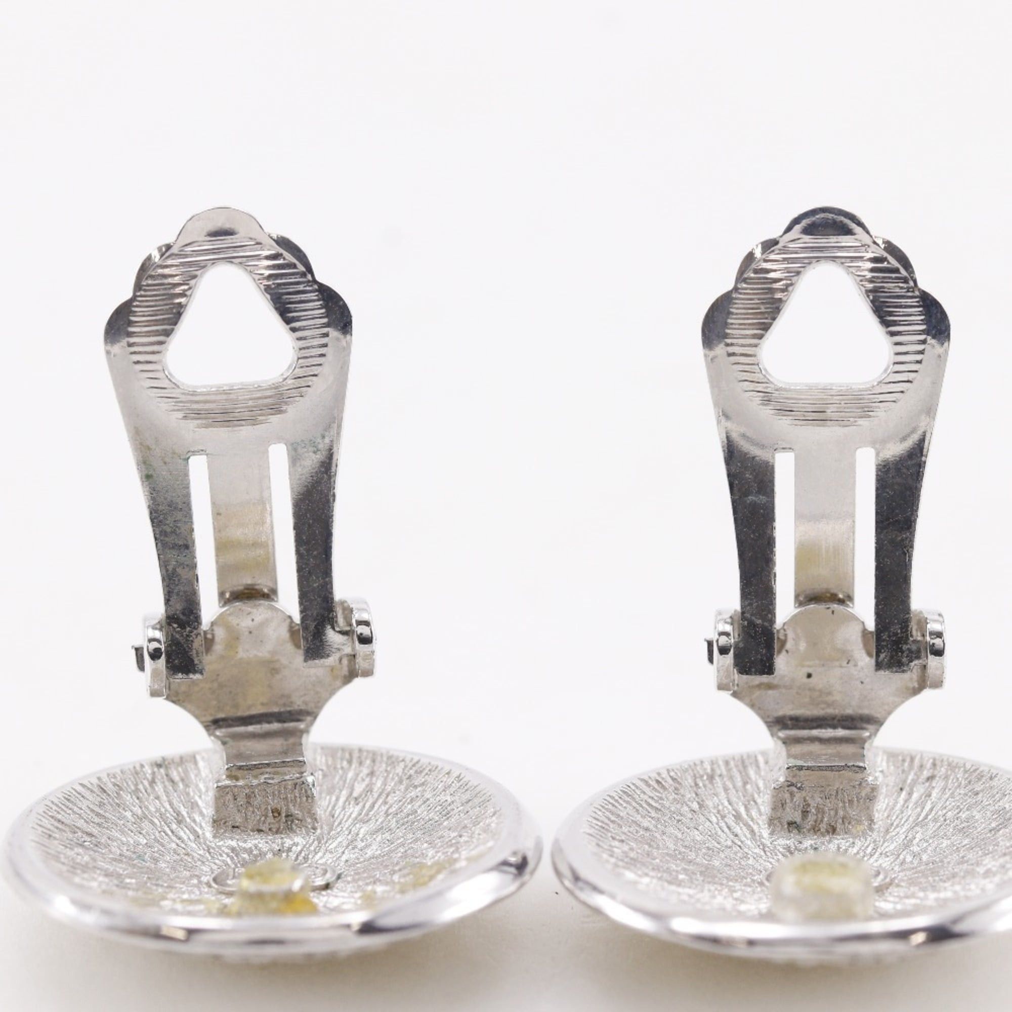 Dior Christian Dior Trotter Earrings, Metal, Silver, Approx. 10.6g, Women's. Size ONE SIZE - 5 Thumbnail