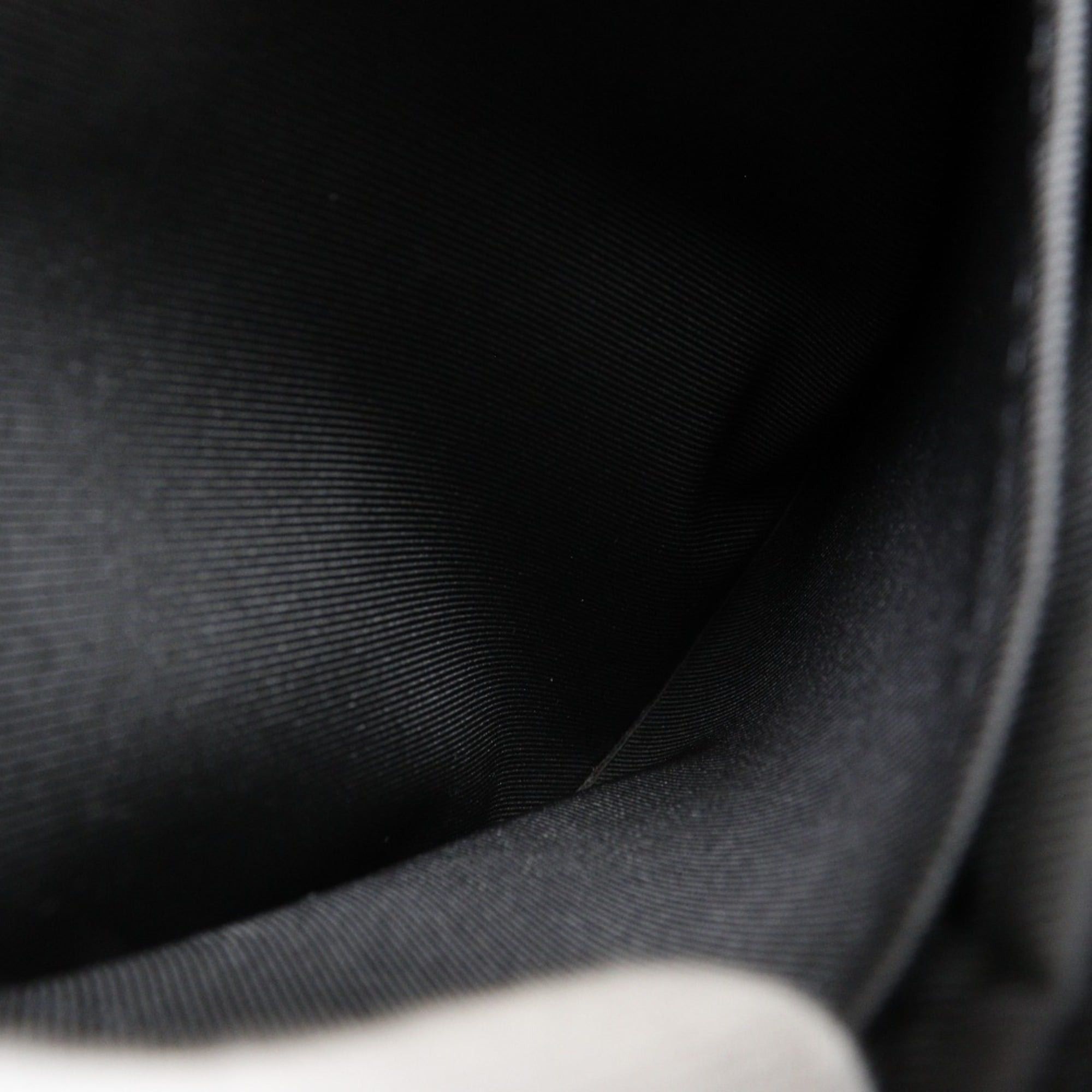 Hermes Hermes Fourre Tout PM handbag, canvas, black, A5 size, snap button closure, unisex. Size ONE SIZE - 8 Thumbnail