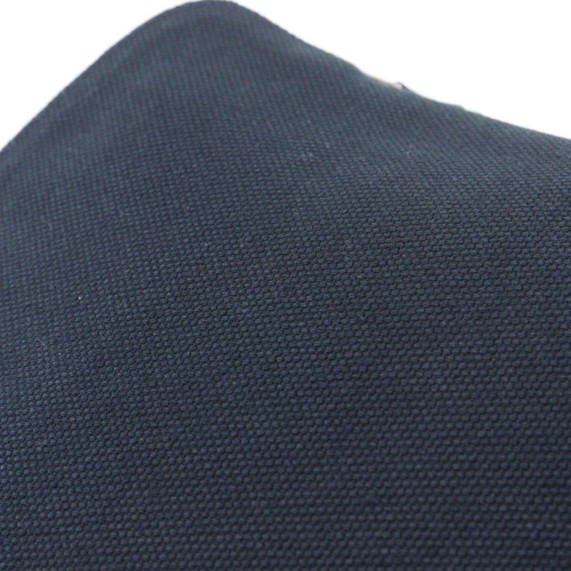 Hermes Hermes EEEBOO Pouch, Canvas, 2006, Black, Unisex Size ONE SIZE - 10 Thumbnail