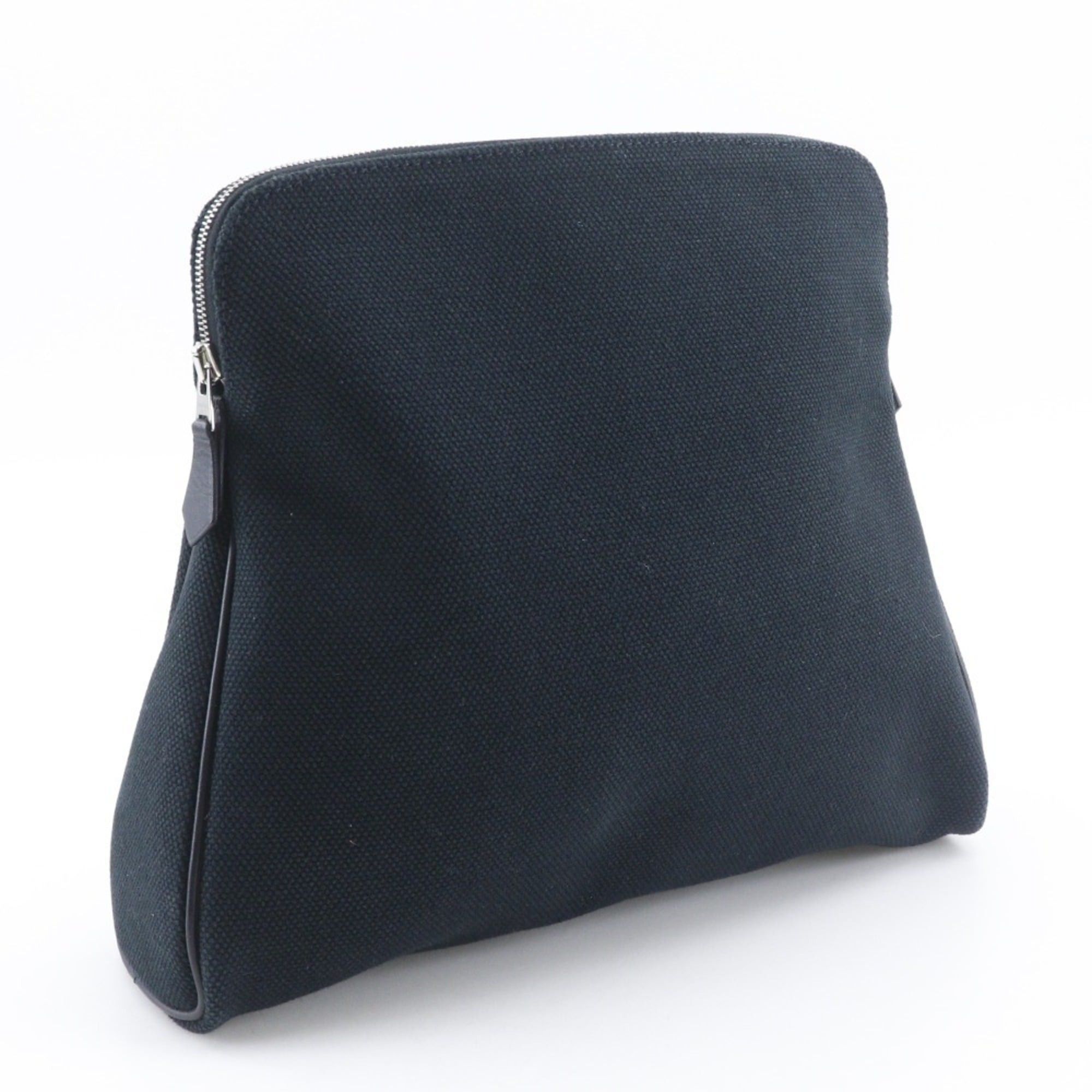 Hermes Hermes EEEBOO Pouch, Canvas, 2006, Black, Unisex Size ONE SIZE - 3 Thumbnail