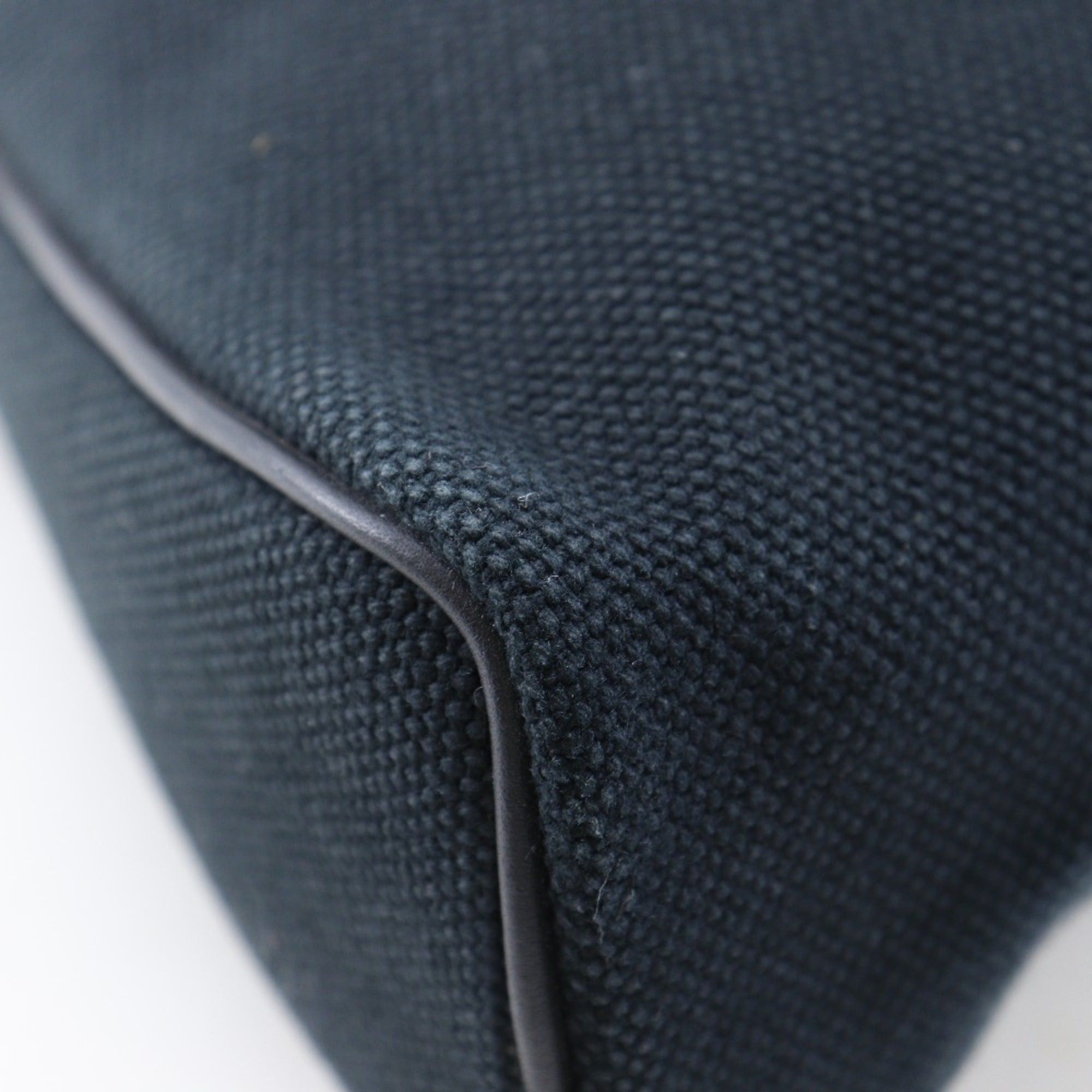 Hermes Hermes EEEBOO Pouch, Canvas, 2006, Black, Unisex Size ONE SIZE - 6 Thumbnail