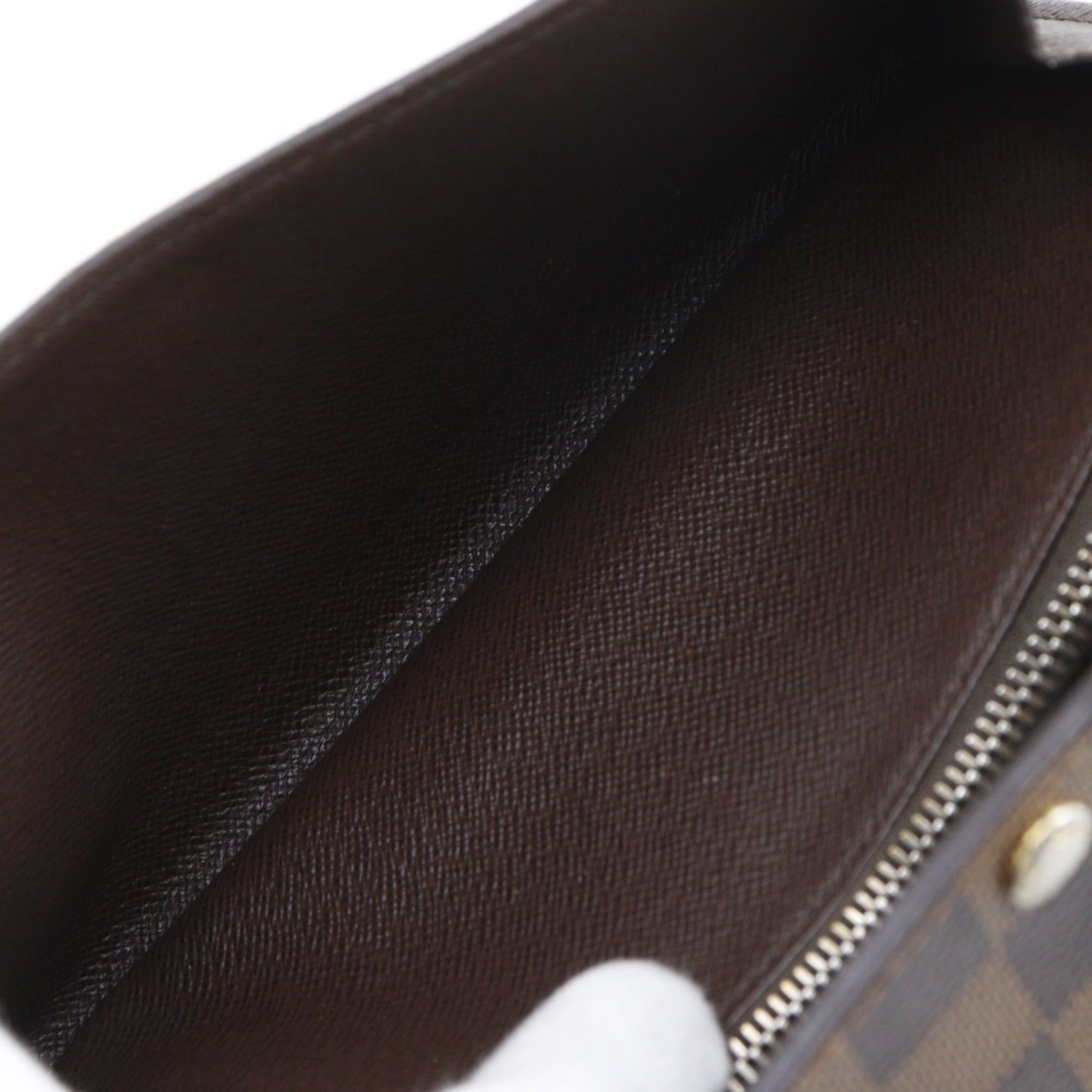 Louis Vuitton Louis Vuitton Portefeuille Sarah Long Wallet N61734 Damier Canvas 2012 Brown CA2172 Snap Button Women's Size ONE SIZE - 8 Thumbnail