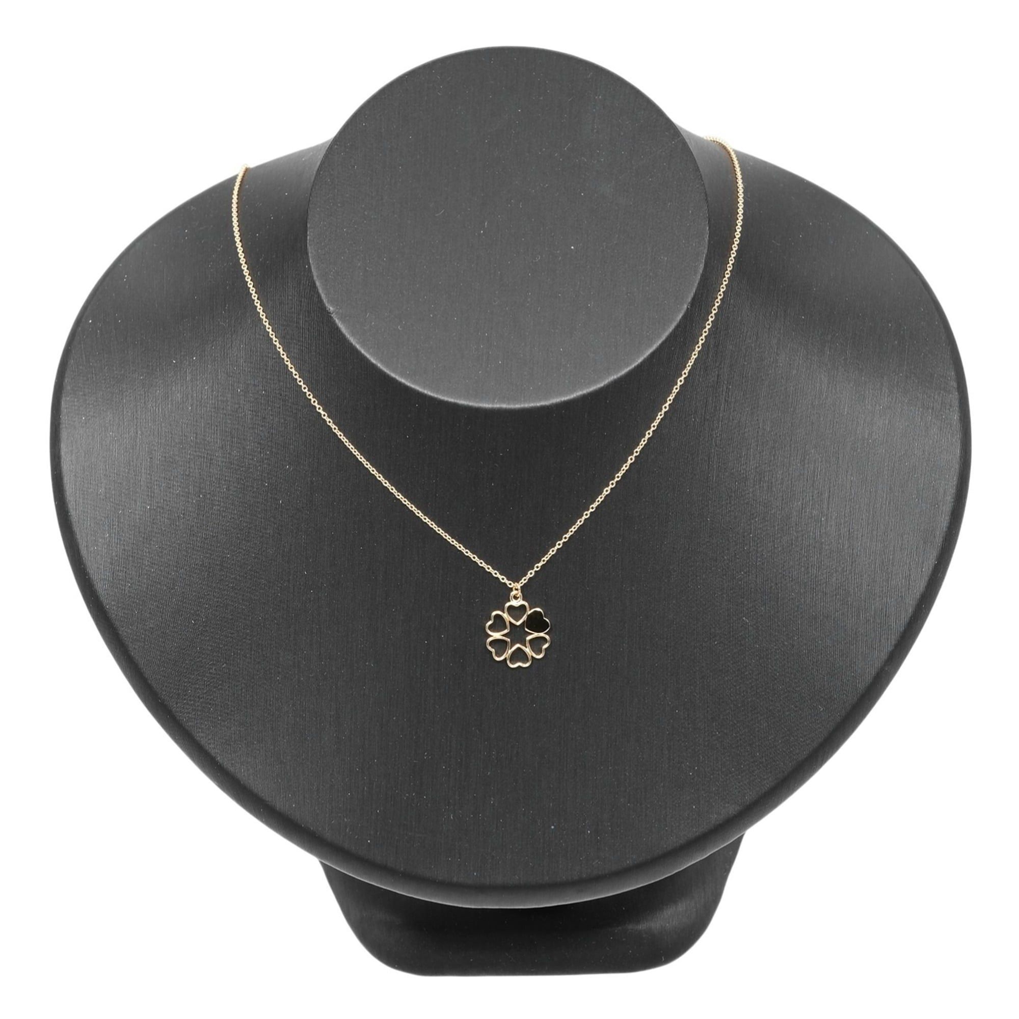 Tiffany & Co. Tiffany & Co. Crown of Hearts Necklace, 18K Pink Gold, Approx. 2.21g. Size ONE SIZE - 2 Thumbnail