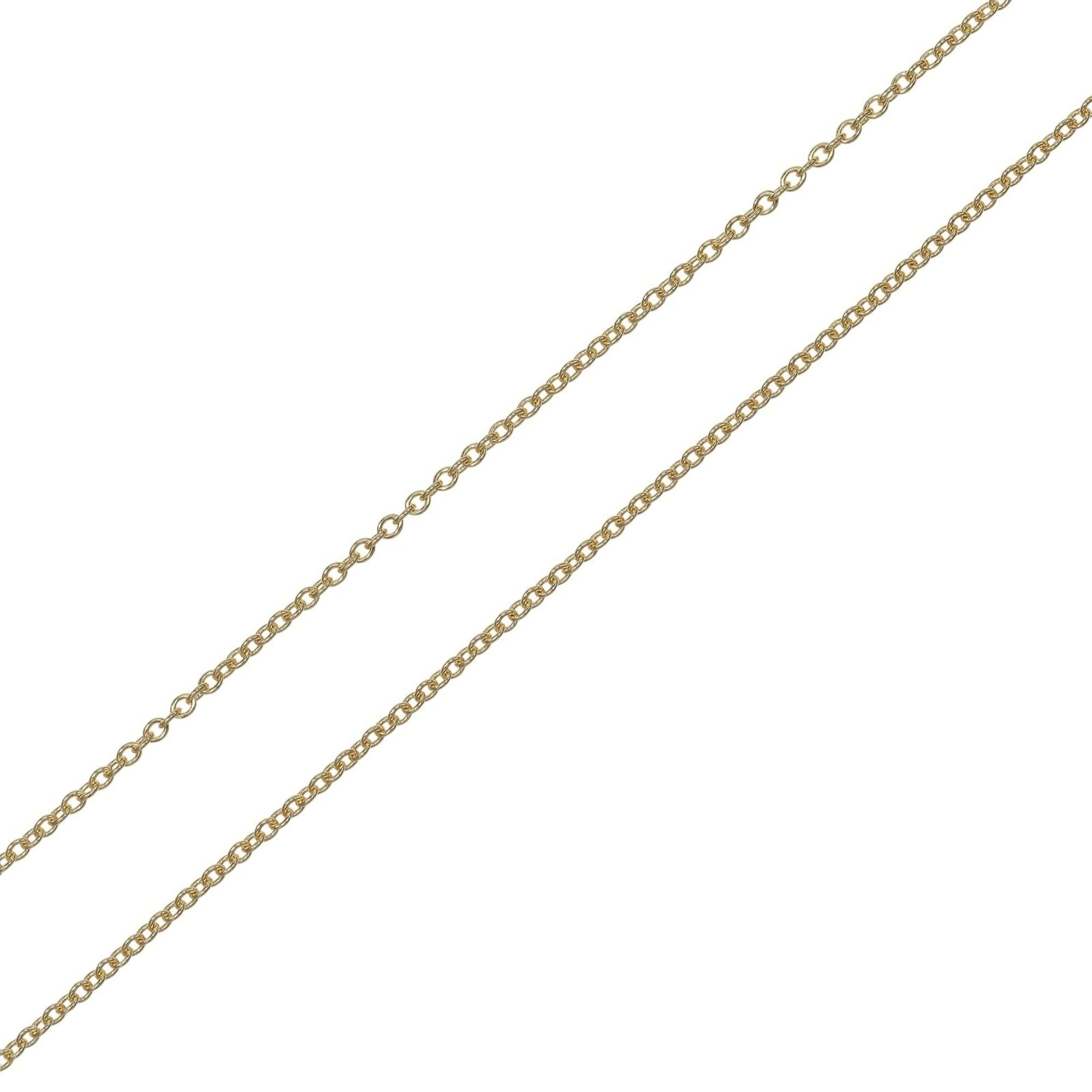 Tiffany & Co. Tiffany & Co. Loving Heart Necklace, 18K Yellow Gold, Approx. 2.24g. Size ONE SIZE - 6 Thumbnail