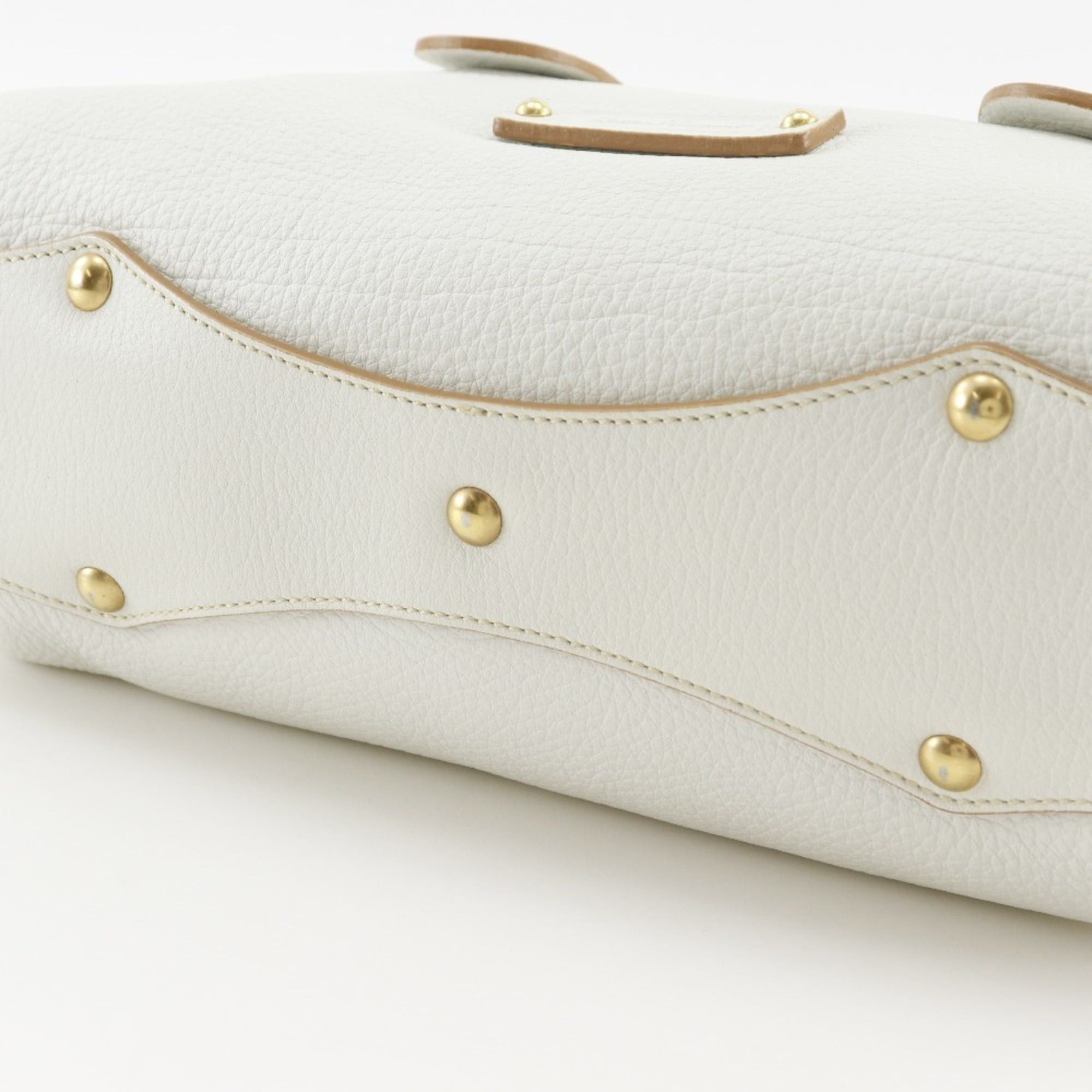 Salvatore Ferragamo Salvatore Ferragamo tote bag AU-21 7286 calfskin white A5 magnetic closure women's Size ONE SIZE - 16 Thumbnail