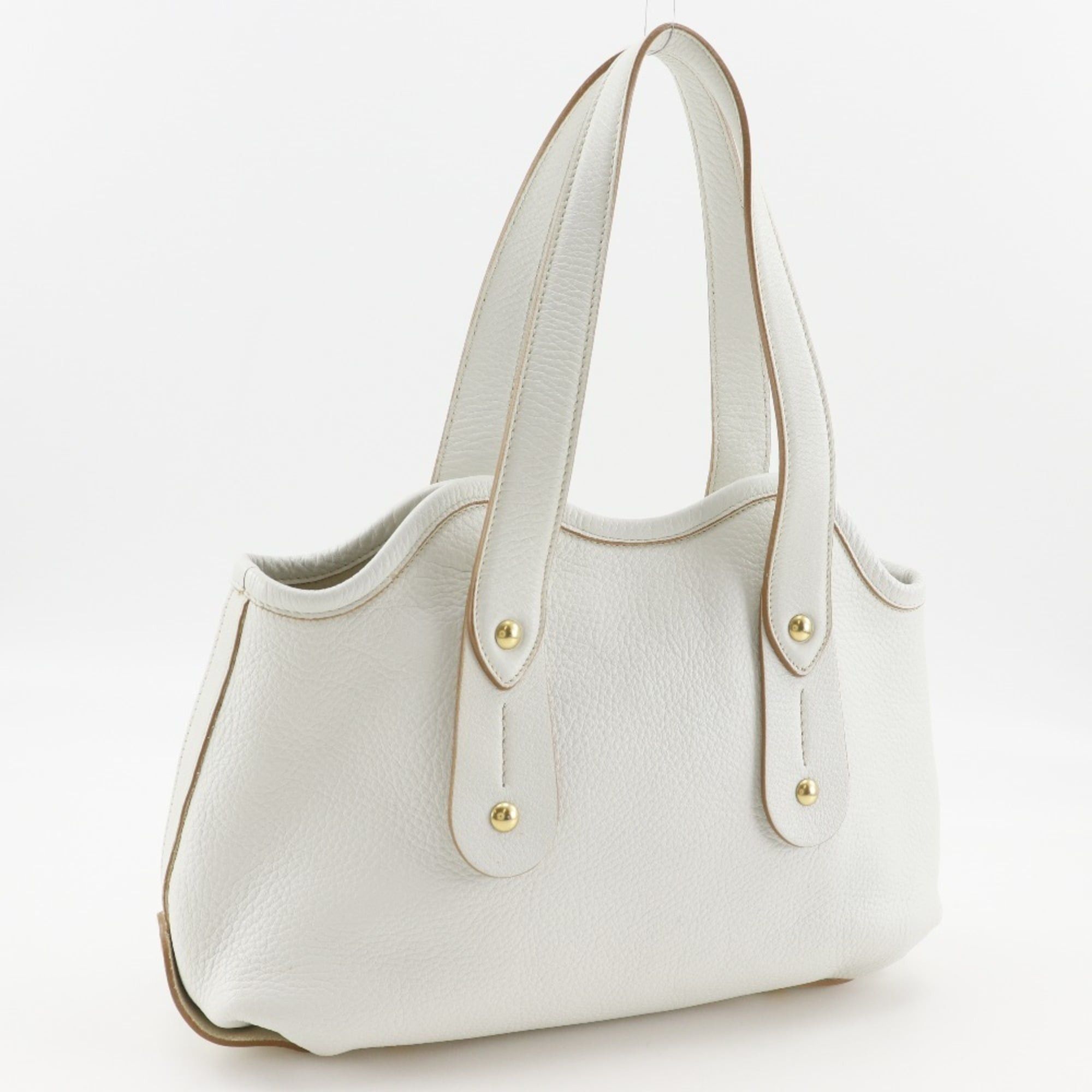 Salvatore Ferragamo Salvatore Ferragamo tote bag AU-21 7286 calfskin white A5 magnetic closure women's Size ONE SIZE - 3 Thumbnail