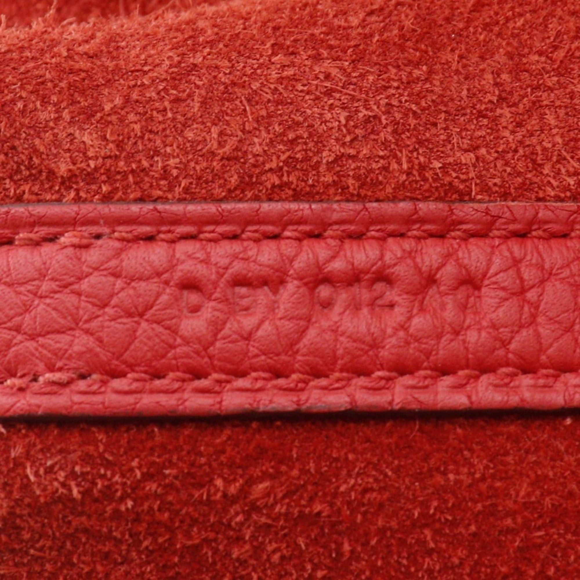 Hermes Hermes Picotin Lock 18 PM Handbag, Taurillon Clemence Leather, 2019 Model, Red, D-shaped Belt Buckle, 18K PM, Women's. Size ONE SIZE - 20 Thumbnail