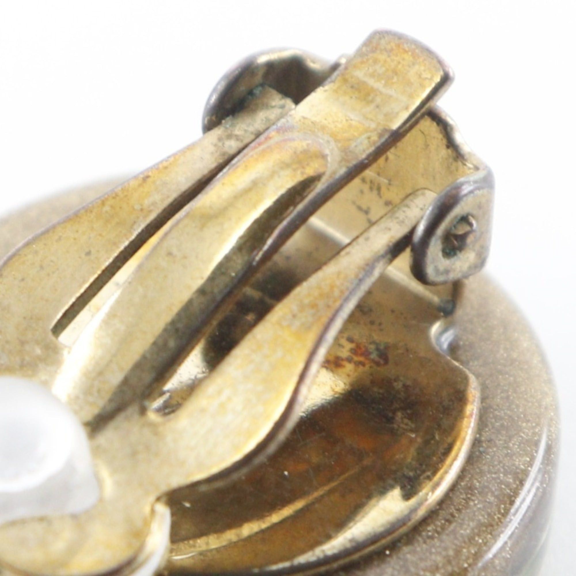 Chanel Chanel Clover Earrings, Plastic x Gold Plated, 2001, 01C, Clover, Approx. 8g, Women's. Size ONE SIZE - 8 Thumbnail