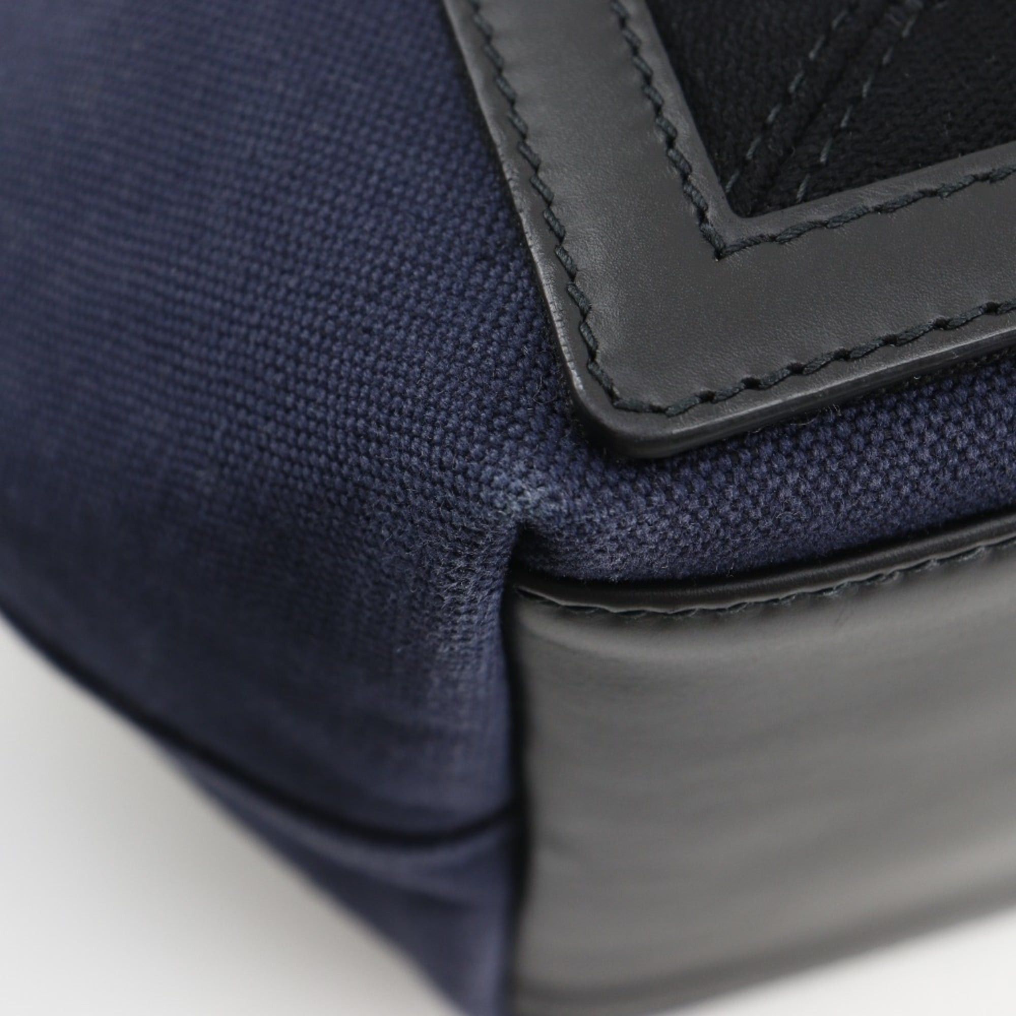 Balenciaga Balenciaga Navy Cabas Tote Bag, Size S, 339933, Canvas, Navy, A5, Open, Unisex Size ONE SIZE - 7 Thumbnail