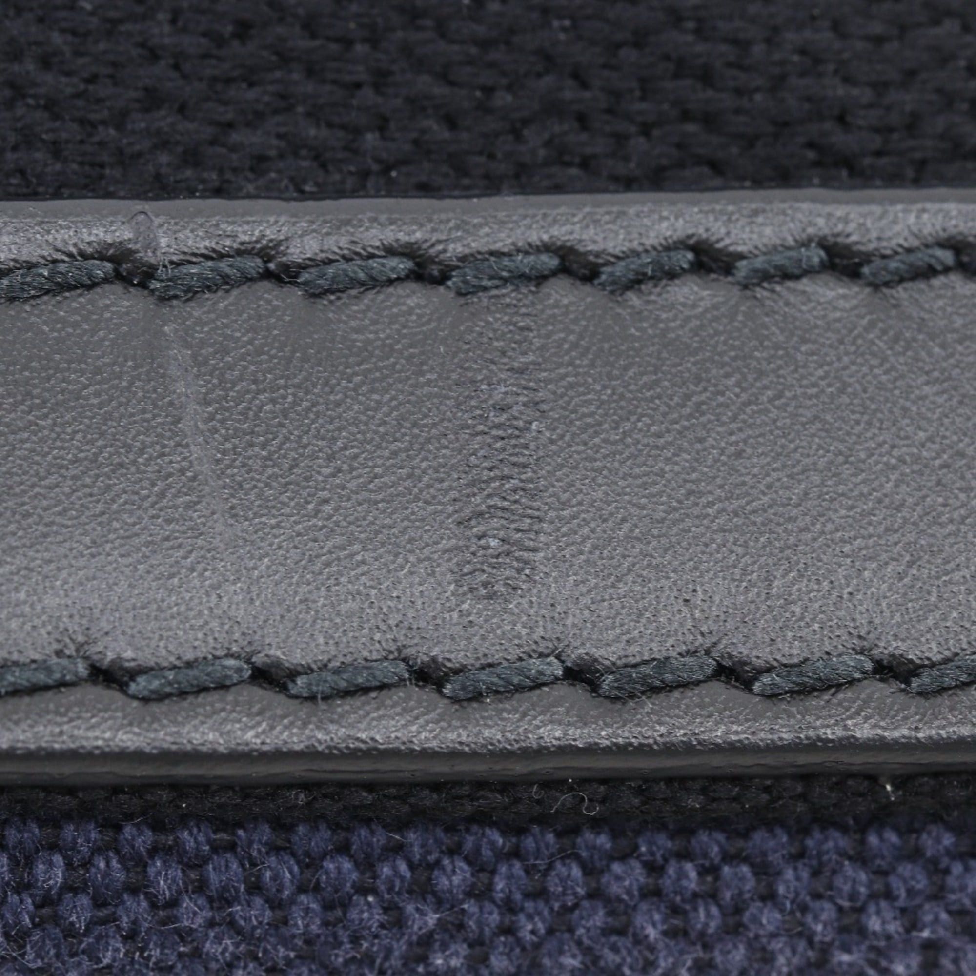 Balenciaga Balenciaga Navy Cabas Tote Bag, Size S, 339933, Canvas, Navy, A5, Open, Unisex Size ONE SIZE - 12 Thumbnail