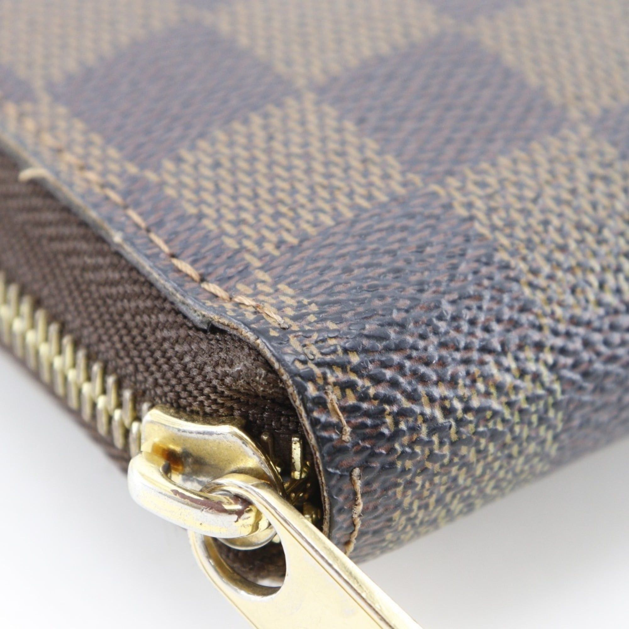 Louis Vuitton Louis Vuitton Zippy Wallet Long N60015 Damier Canvas 2007 Brown CA2037 wallet Unisex Size ONE SIZE - 15 Thumbnail