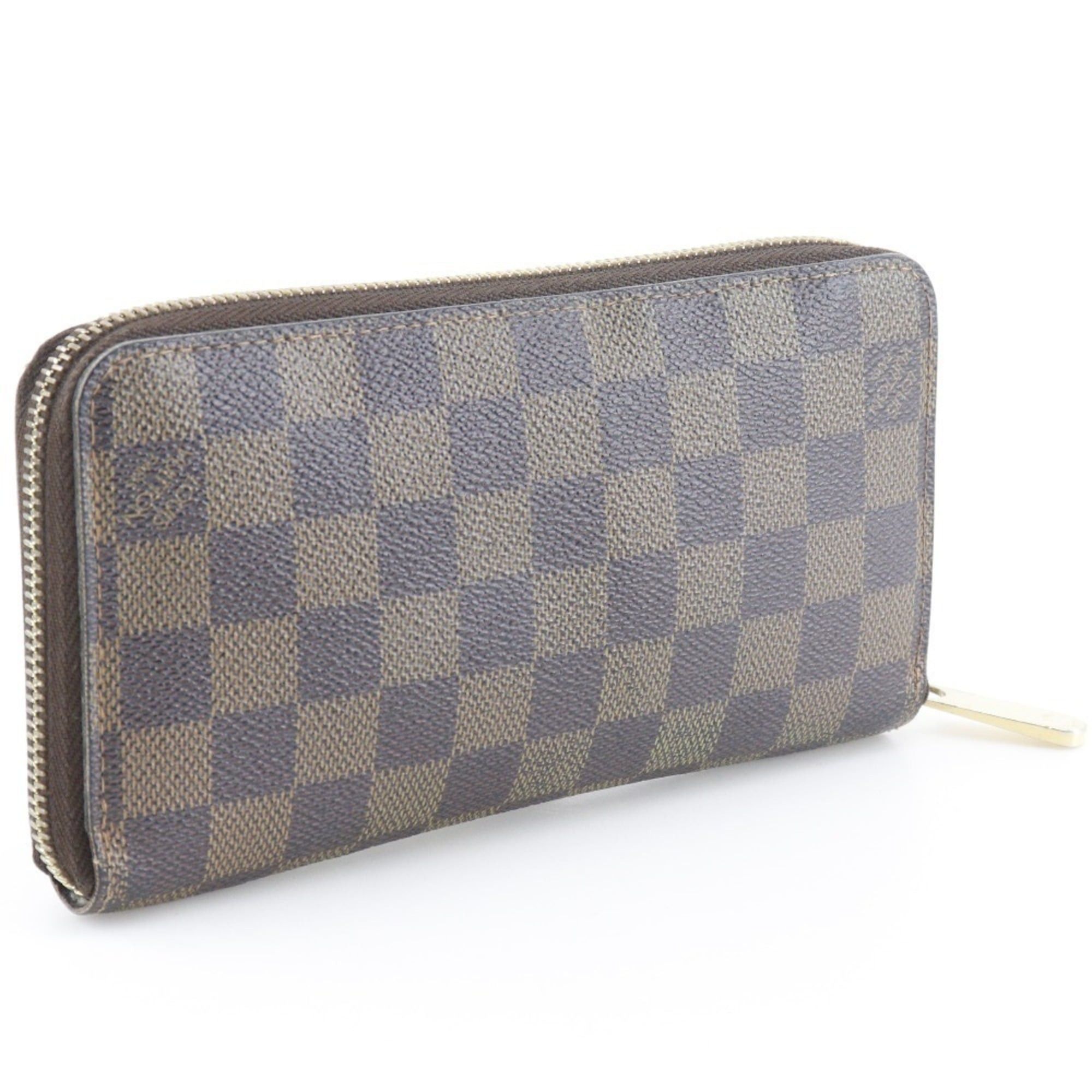Louis Vuitton Louis Vuitton Zippy Wallet Long N60015 Damier Canvas 2007 Brown CA2037 wallet Unisex Size ONE SIZE - 3 Thumbnail