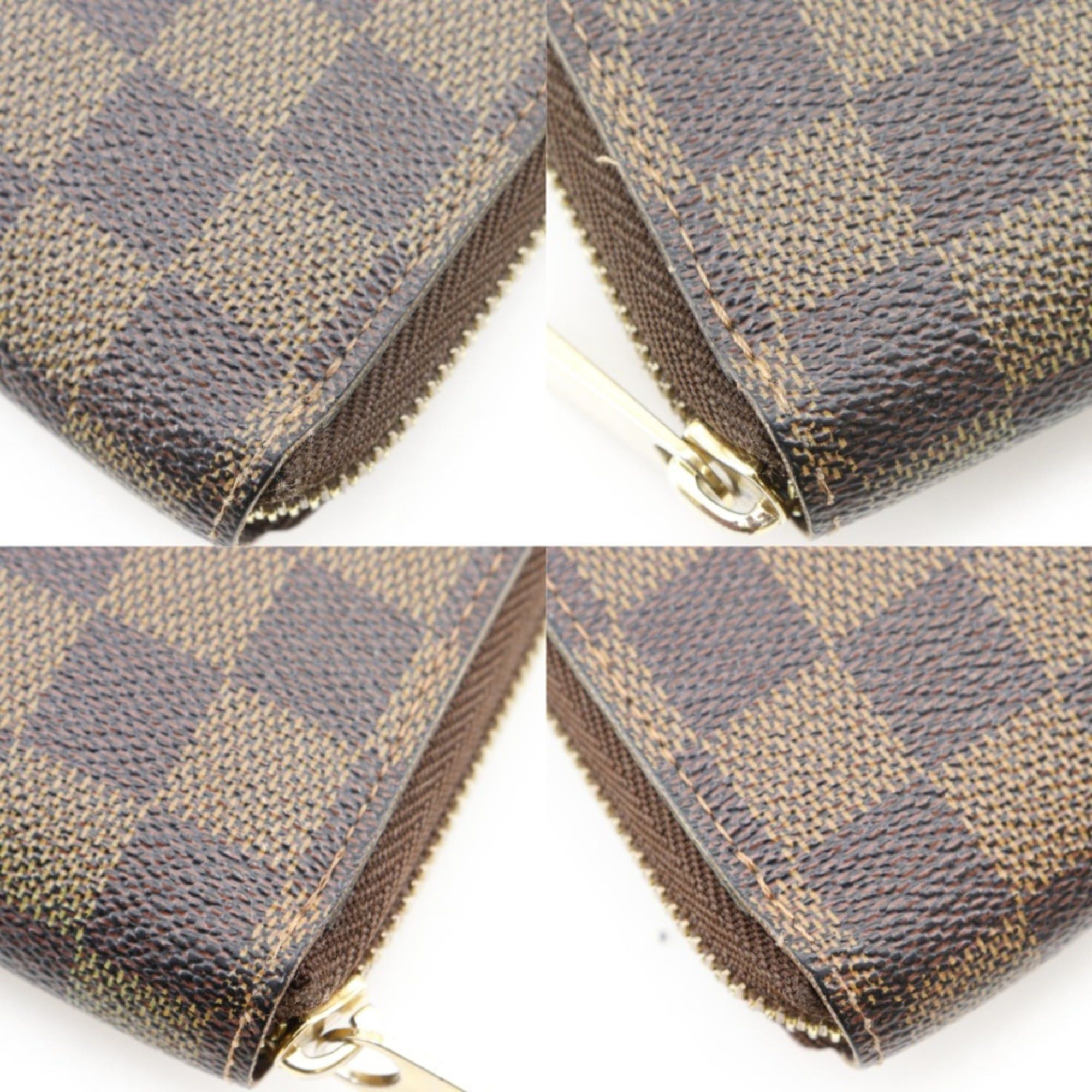 Louis Vuitton Louis Vuitton Zippy Wallet Long N60015 Damier Canvas 2007 Brown CA2037 wallet Unisex Size ONE SIZE - 5 Thumbnail