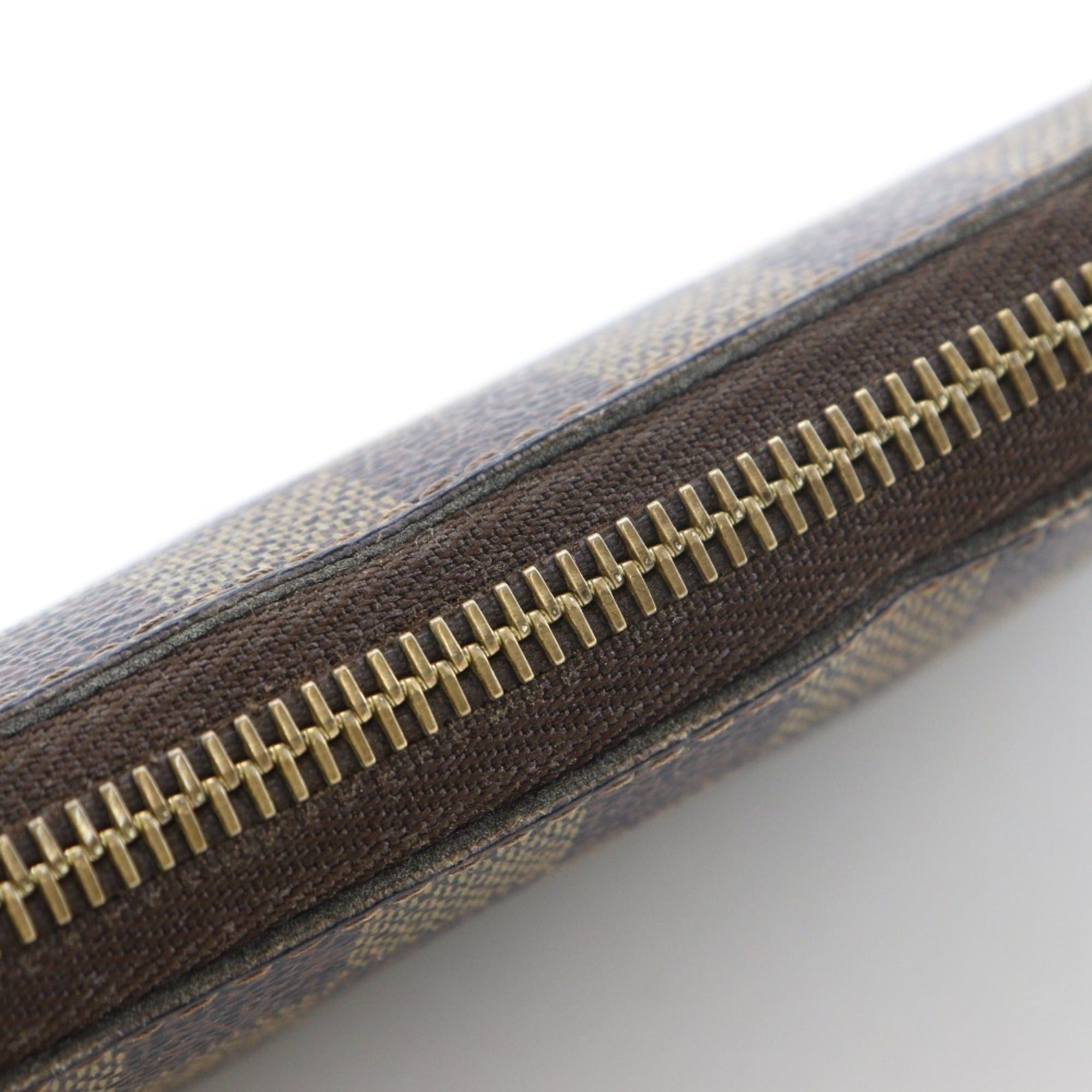 Louis Vuitton Louis Vuitton Zippy Wallet Long N60015 Damier Canvas 2007 Brown CA2037 wallet Unisex Size ONE SIZE - 17 Thumbnail