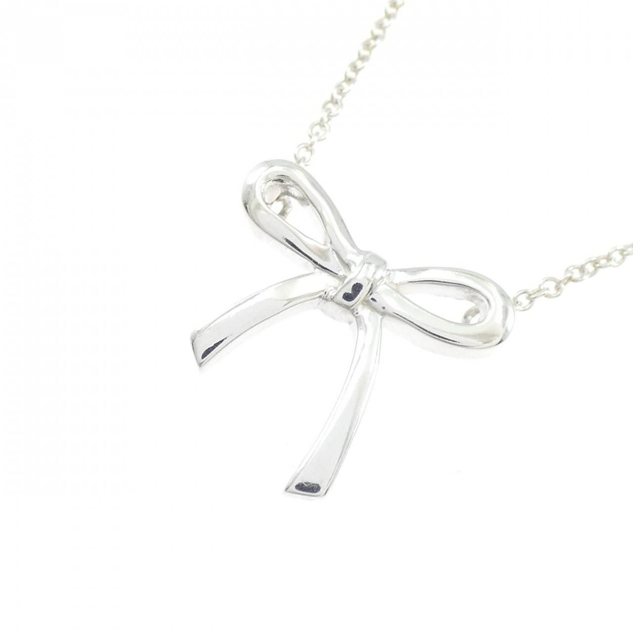 Tiffany & Co. Tiffany & Co. Tiffany Bow 925 Silver Necklace Precious Metal Necklace DUTY FREE for USA Size ONE SIZE - 3 Thumbnail