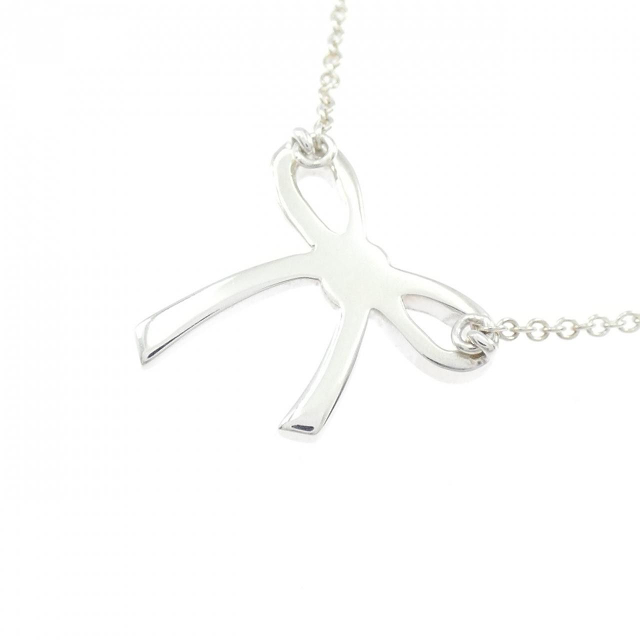 Tiffany & Co. Tiffany & Co. Tiffany Bow 925 Silver Necklace Precious Metal Necklace DUTY FREE for USA Size ONE SIZE - 4 Thumbnail