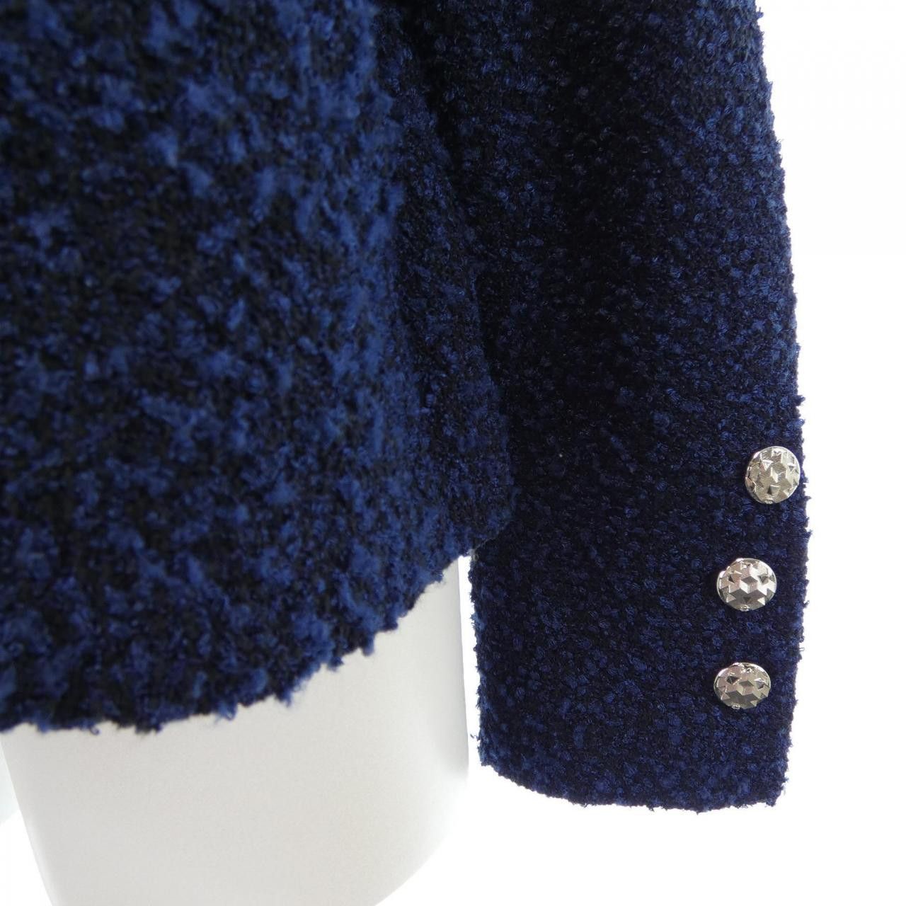 Chanel Chanel Chanel Jacket Textile Outerwear P53945V38337 DUTY FREE for USA Size ONE SIZE - 7 Thumbnail