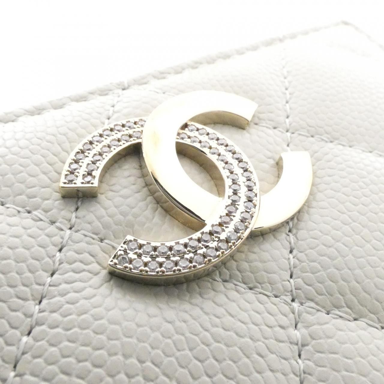 Chanel Chanel Chanel Caviar Skin Bifold Wallet Leather Short Wallet AP4181 DUTY FREE for USA Size ONE SIZE - 4 Thumbnail