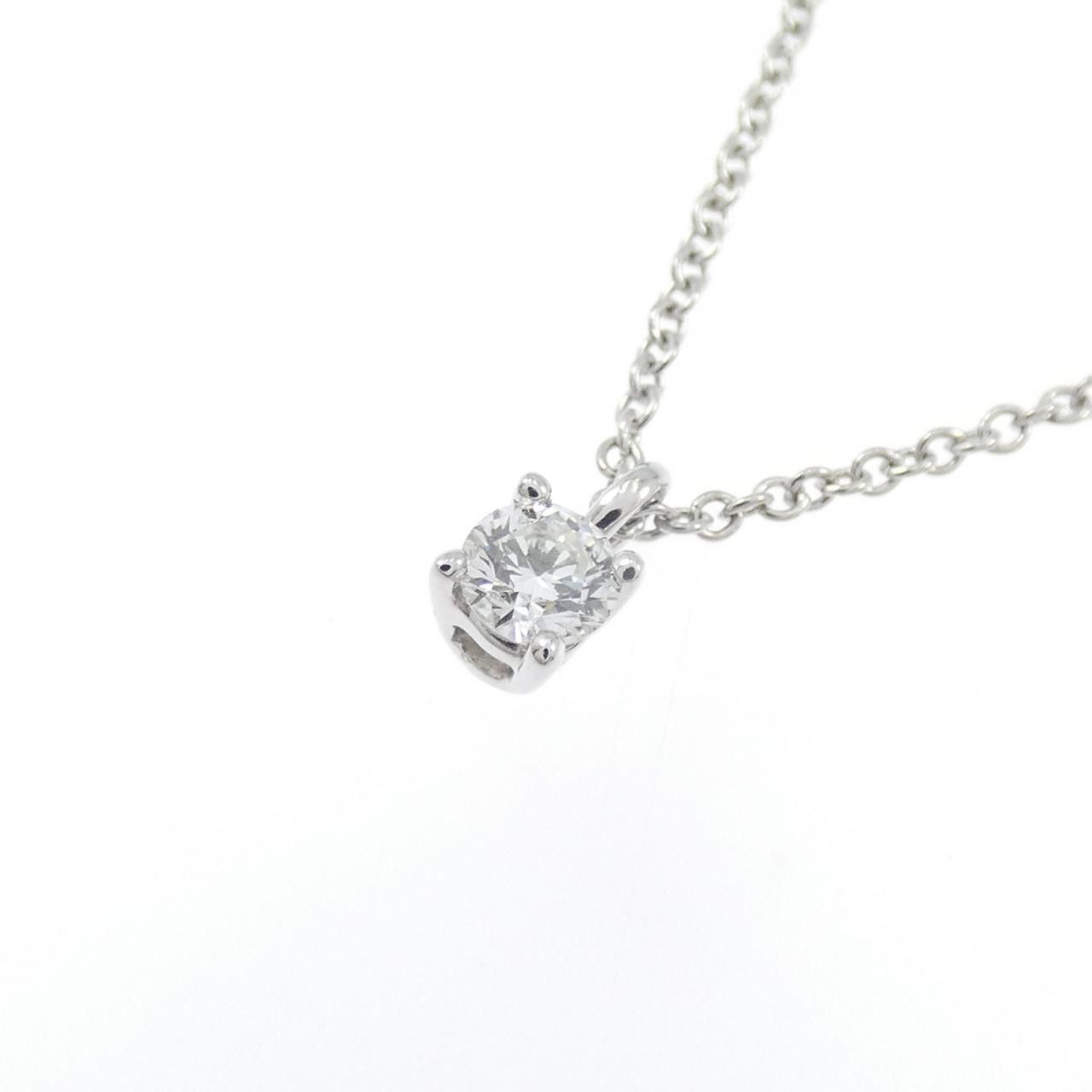 Tiffany & Co. Tiffany & Co. Tiffany Solitaire Platinum Necklace Precious Metal Necklace 60007524 DUTY FREE for USA Size ONE SIZE - 3 Thumbnail