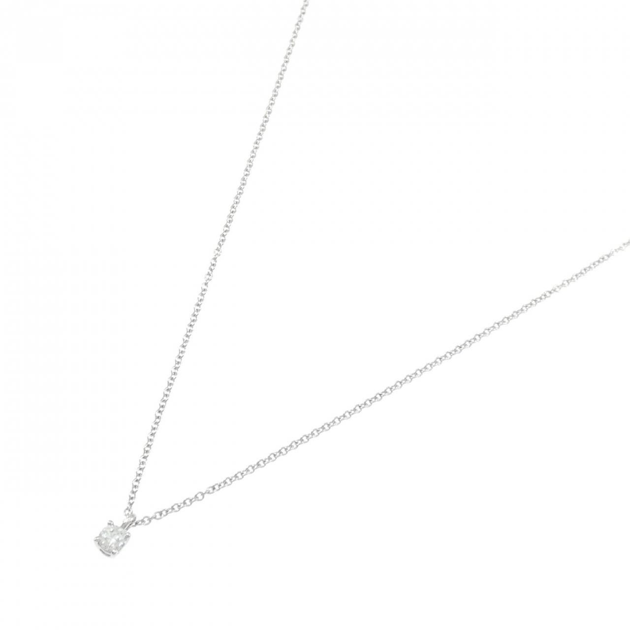 Tiffany & Co. Tiffany & Co. Tiffany Solitaire Platinum Necklace Precious Metal Necklace 60007524 DUTY FREE for USA Size ONE SIZE - 2 Thumbnail